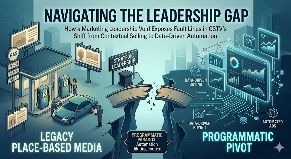GSTV's Marketing Leadership Gap Exposes Fault Lines in Place-Based Media's Programmatic Pivot