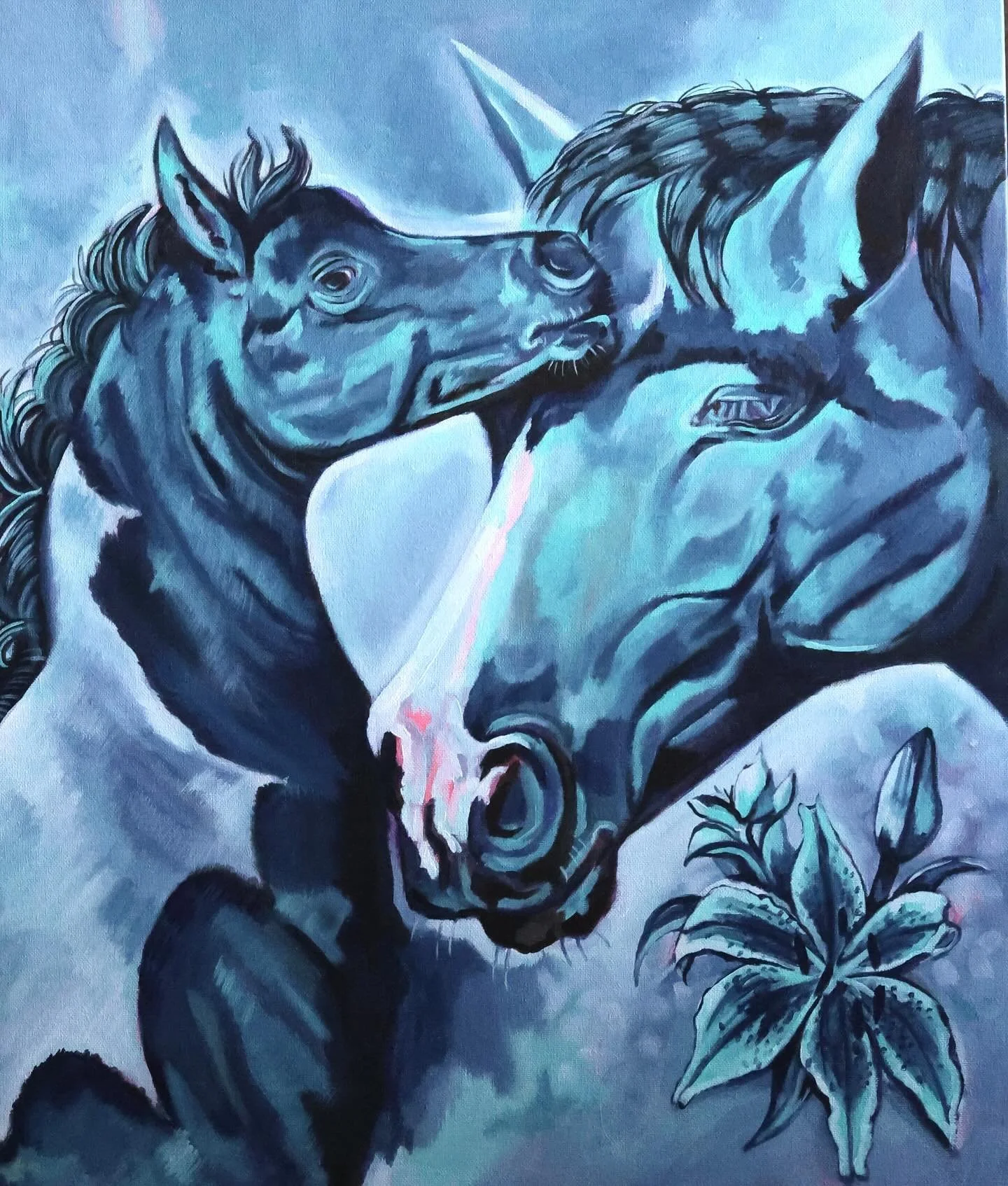 Khameo | 20 x 24 Acrylic on Canvas 

{Tags}
#painting #art #artist #modelhorse #horses #horseartist #horseart #horseartwork #acrylicpainting