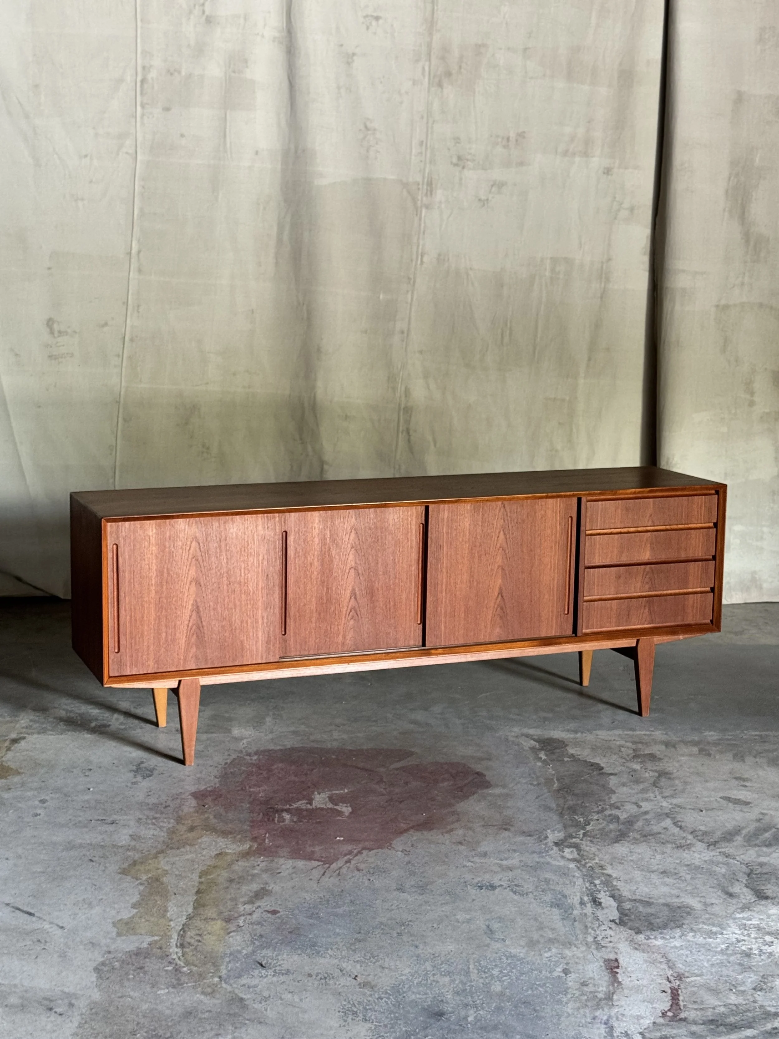 Danish Modern Teak Sideboard | Circa 1960