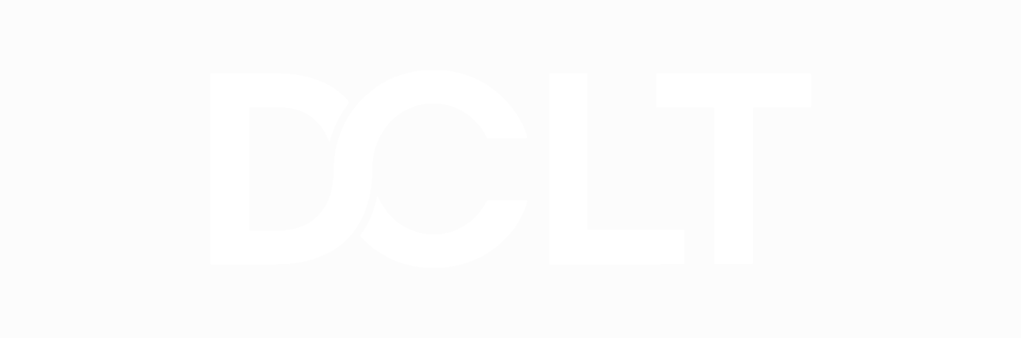 The word 'DELT' in bold white capital letters on a black background.