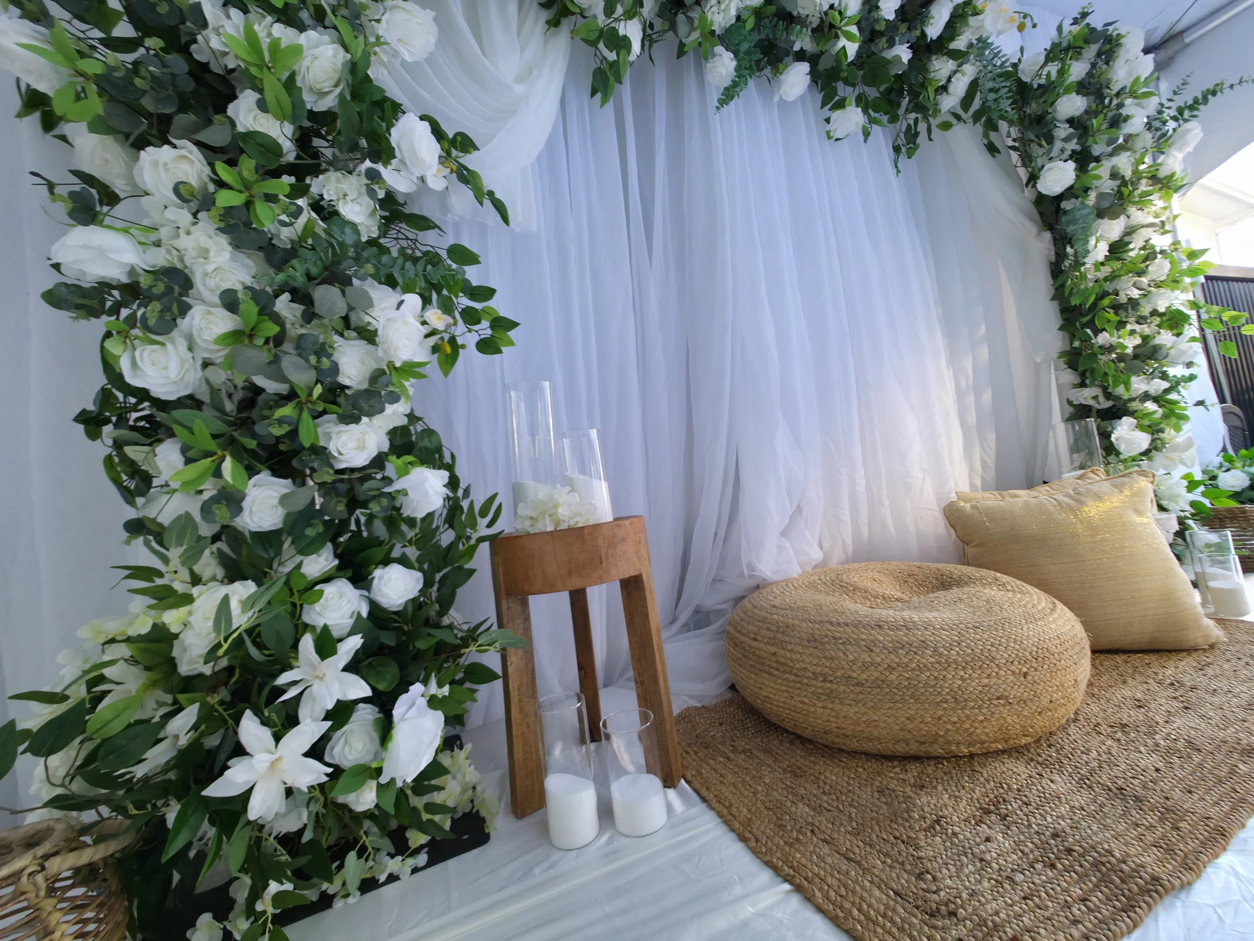 Wedding Week Tent Decor