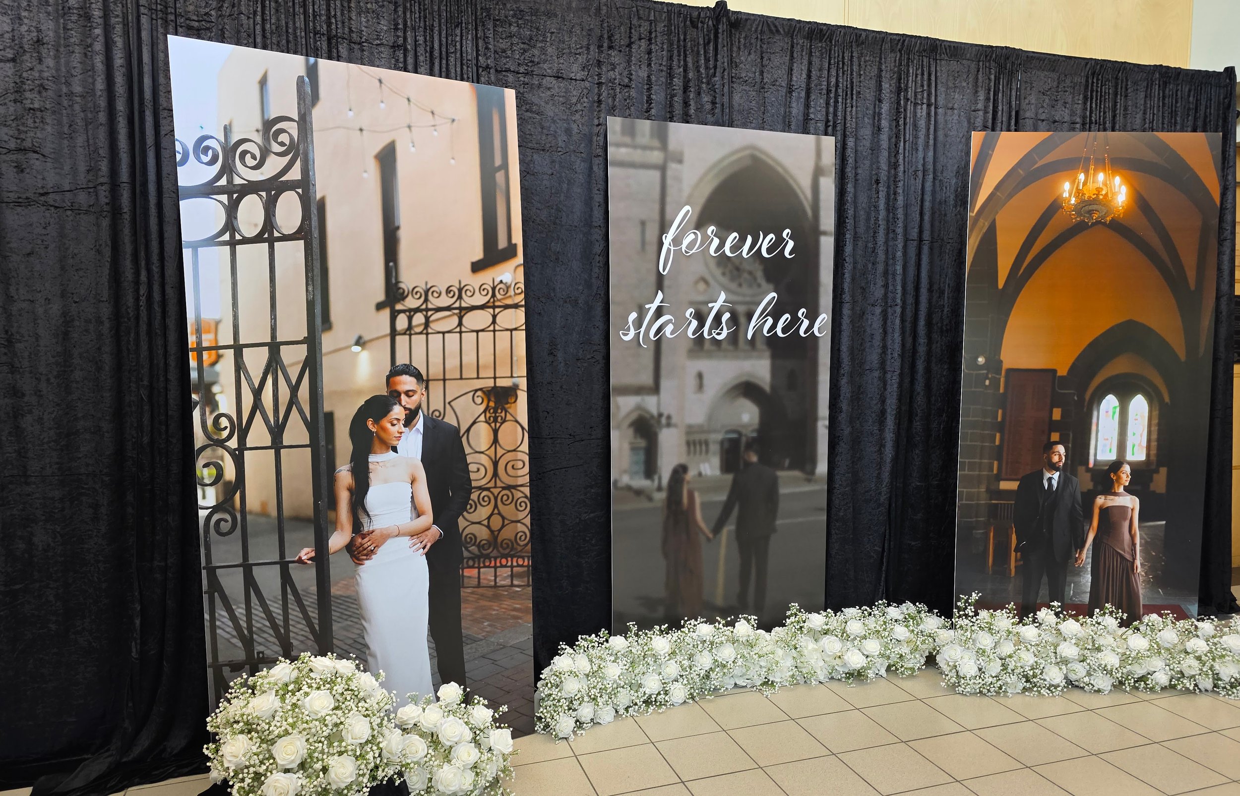 Wedding Reception Entrance - Mary Winspear Center
