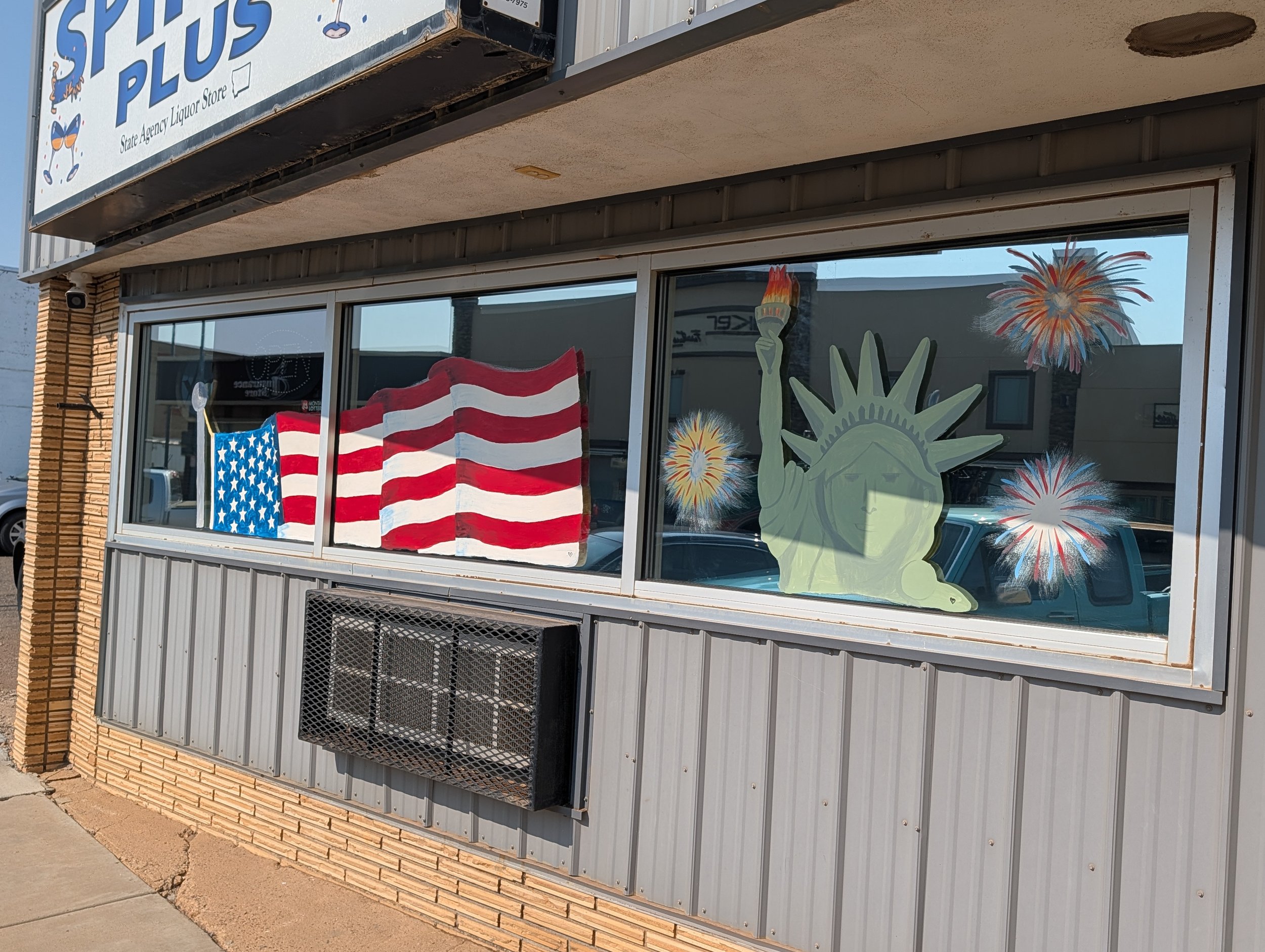 250th Window Paintings