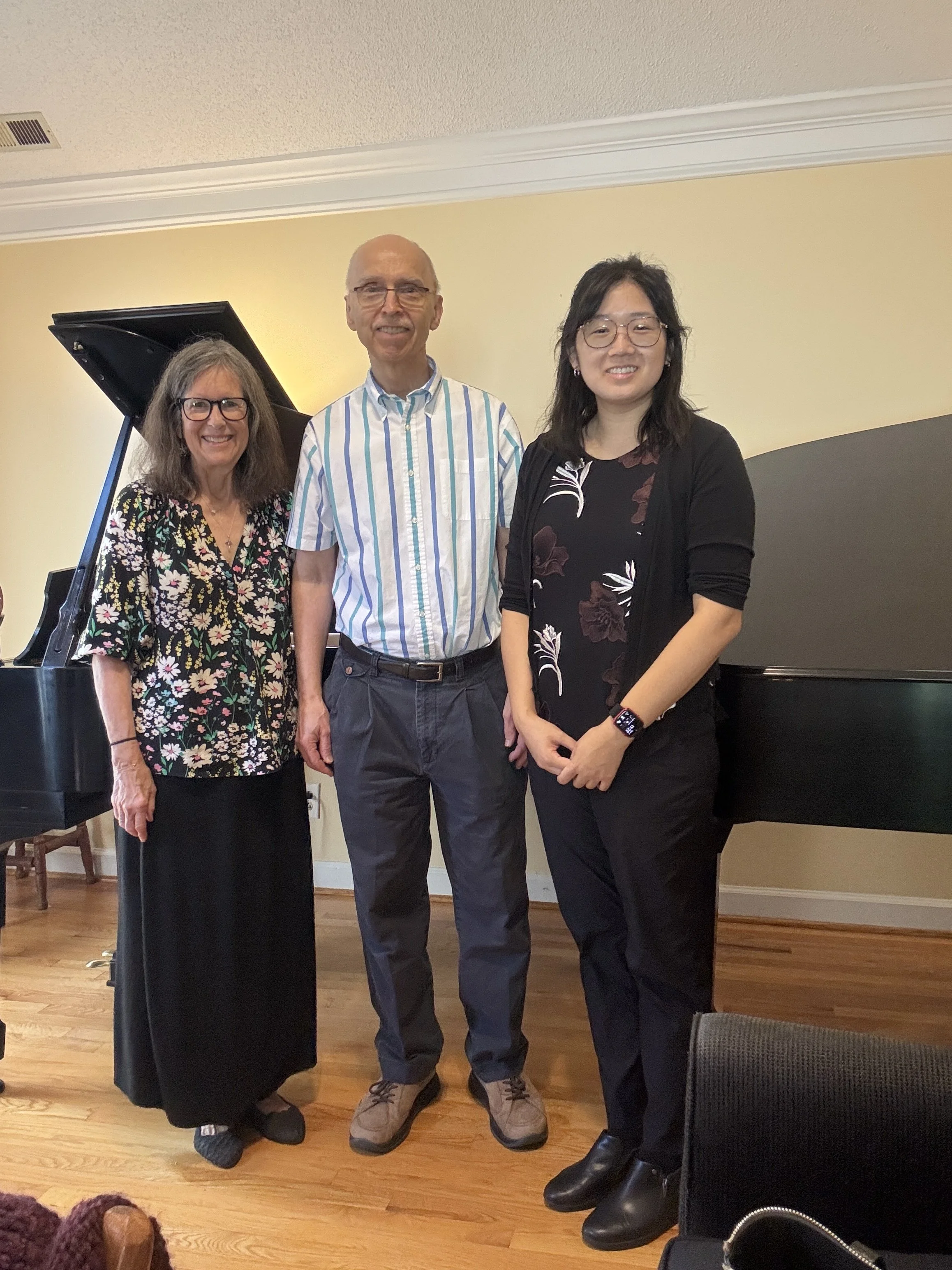 Piano Sounding Board  September 17, 2026
Pamela Mullins, Michael Lehtinen, & Juliana Jung