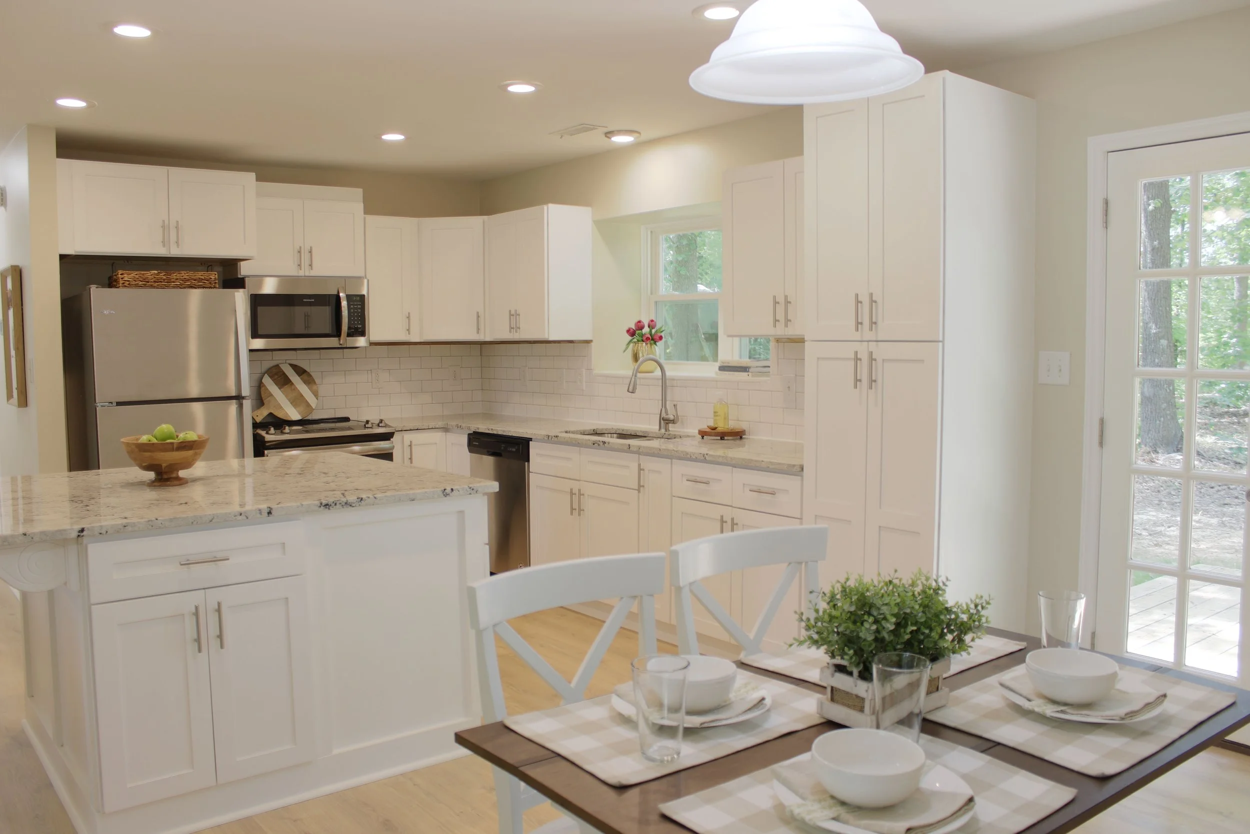 Kitchen from breakfast room