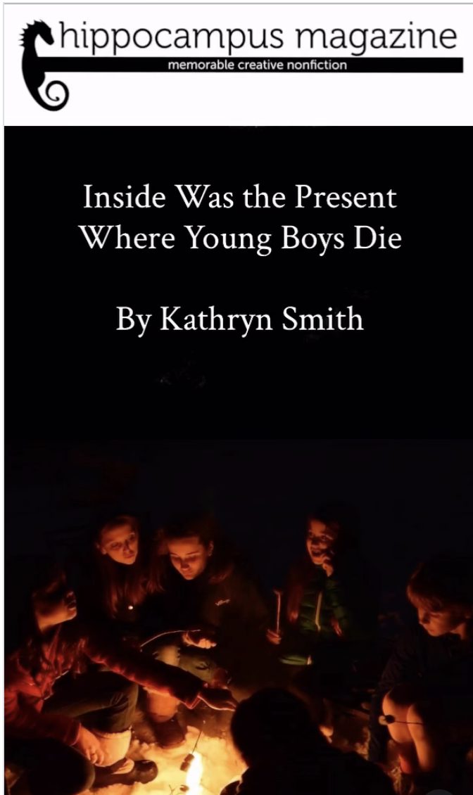 Hippocampus Mag - Inside Was the Present Where Young Boys Die