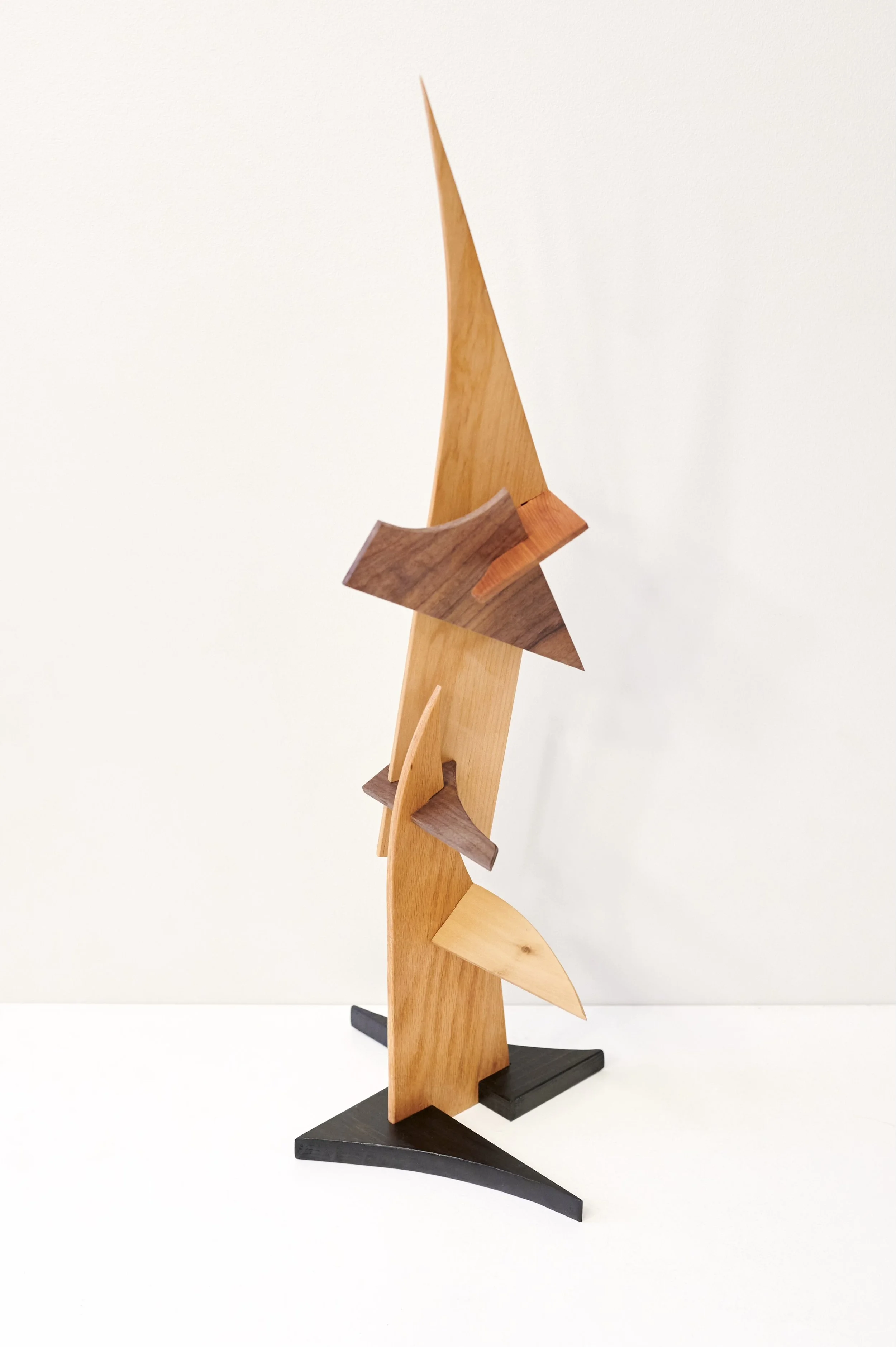 Untitled #2, 2025. Pine, oak, poplar, walnut, cedar, ash