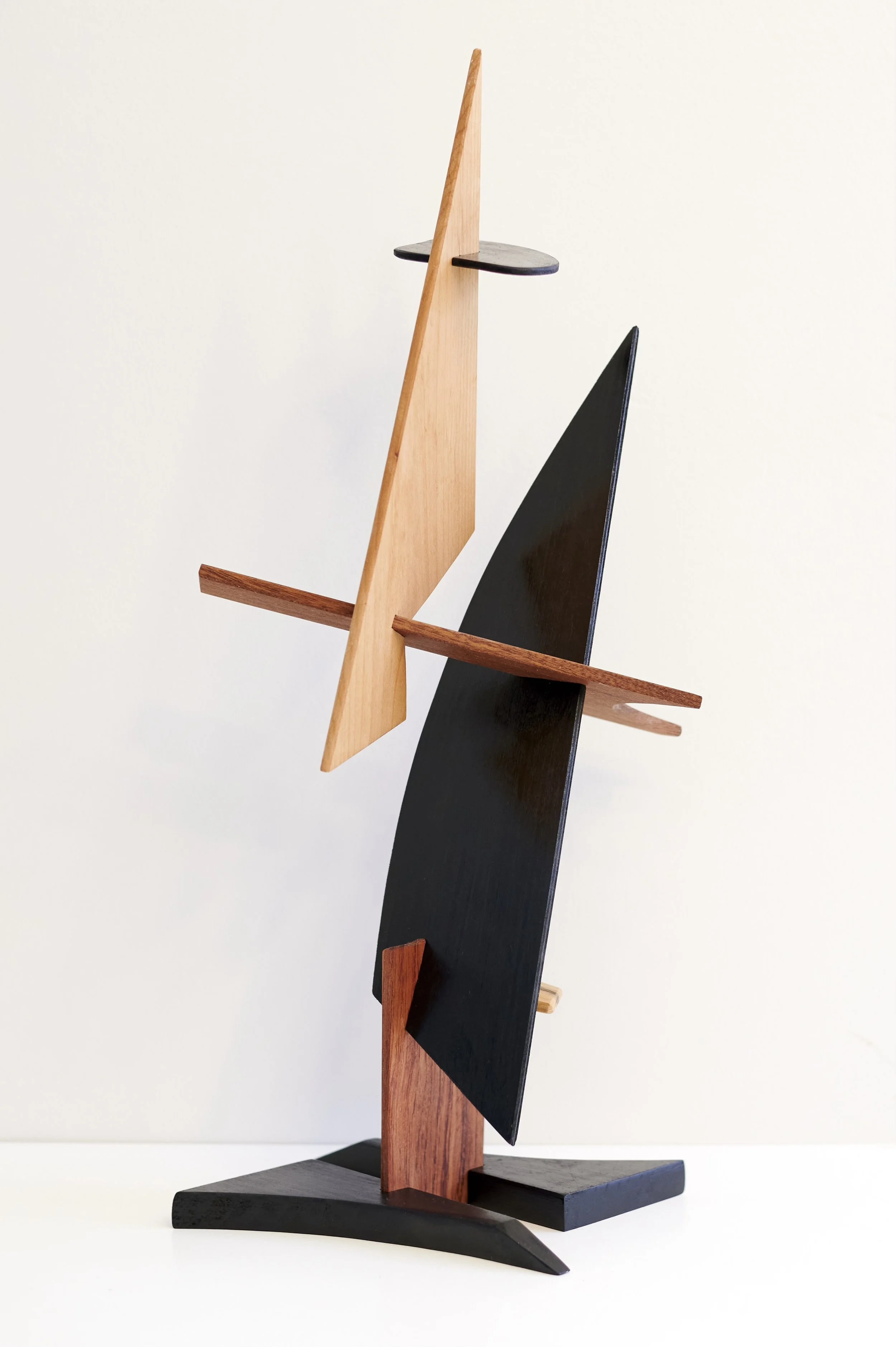 Untitled #1, 2025. Birch, bloodwood, ash