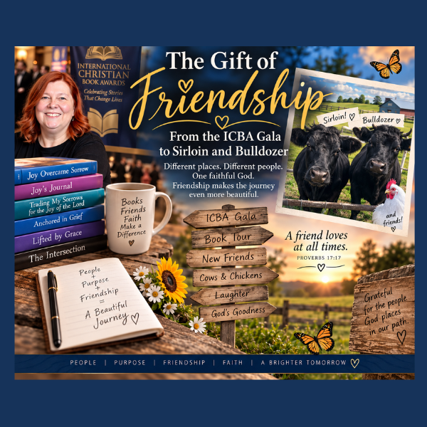 The Gift of Friendship: From the ICBA Gala, Unscripted Faith TV to Sirloin &amp; Bulldozer