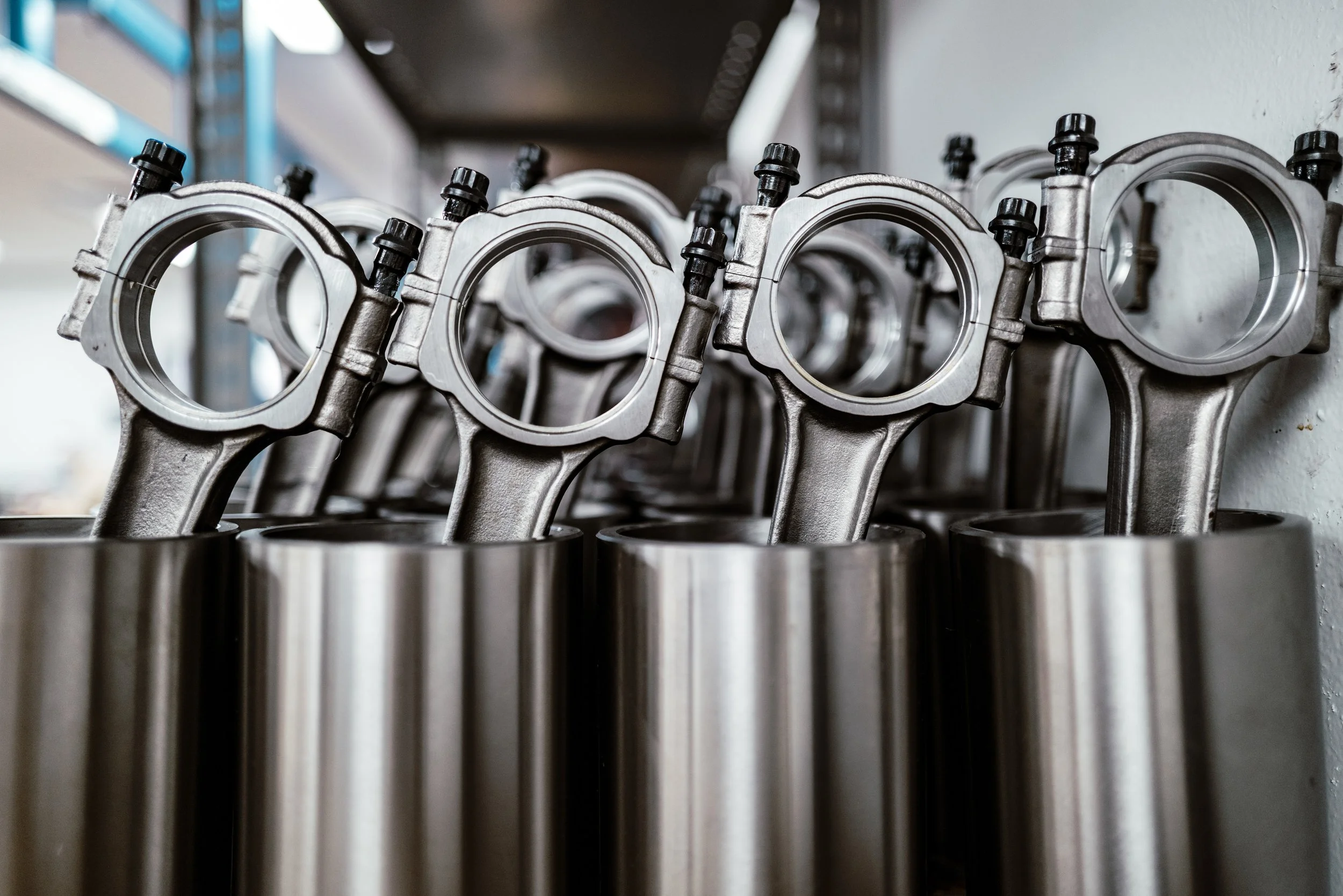 sleeved pistons