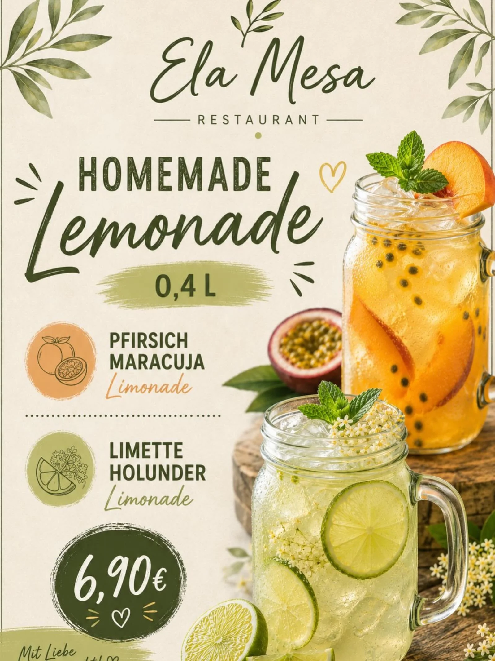Kommt vorbei und Geniesst 🍹
