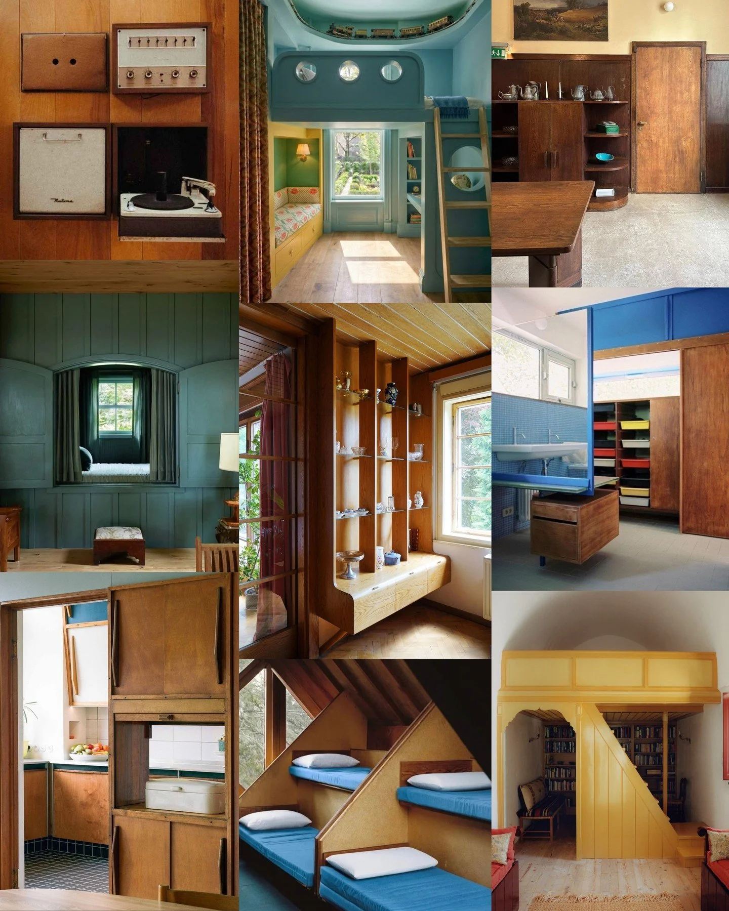 i&rsquo;m convinced there&rsquo;s almost always an opportunity for a built-in somewhere.⁠
⁠
an awkward corner can become a desk. a wall can hold a whole library. a sink can disappear behind a pair of doors. a bench can turn unused space into somewher