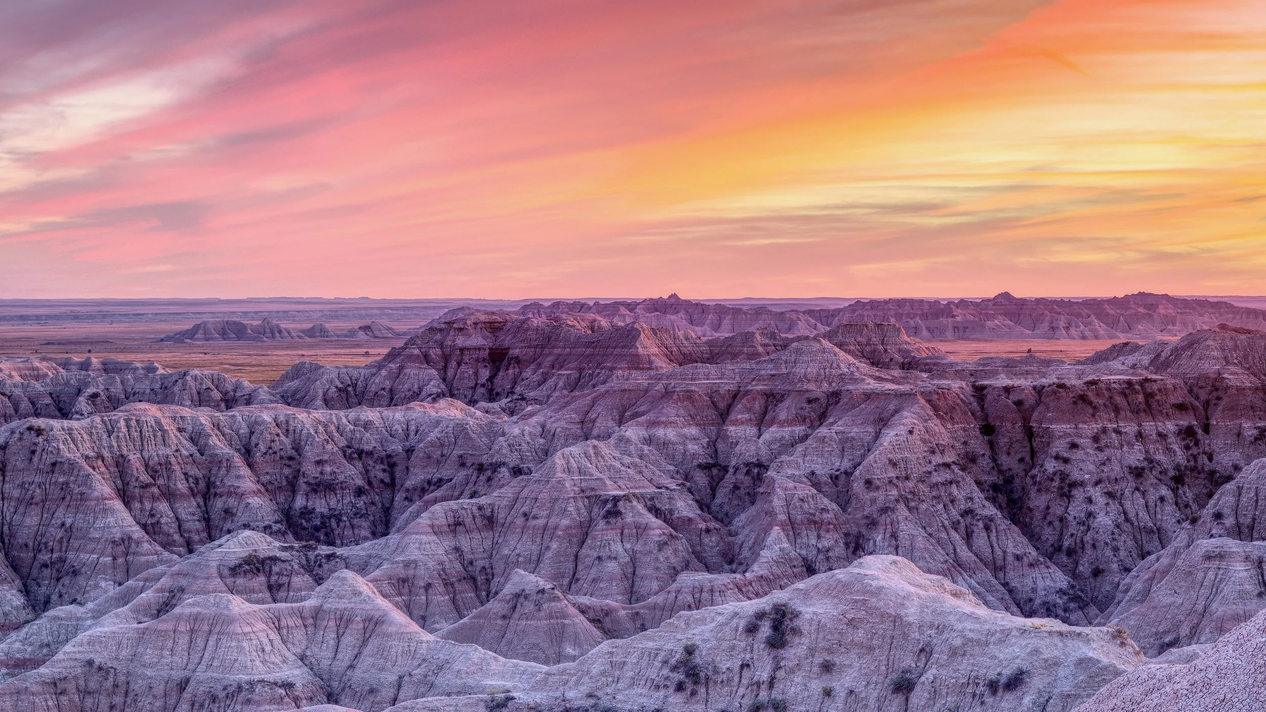 Last Light on the Badlands