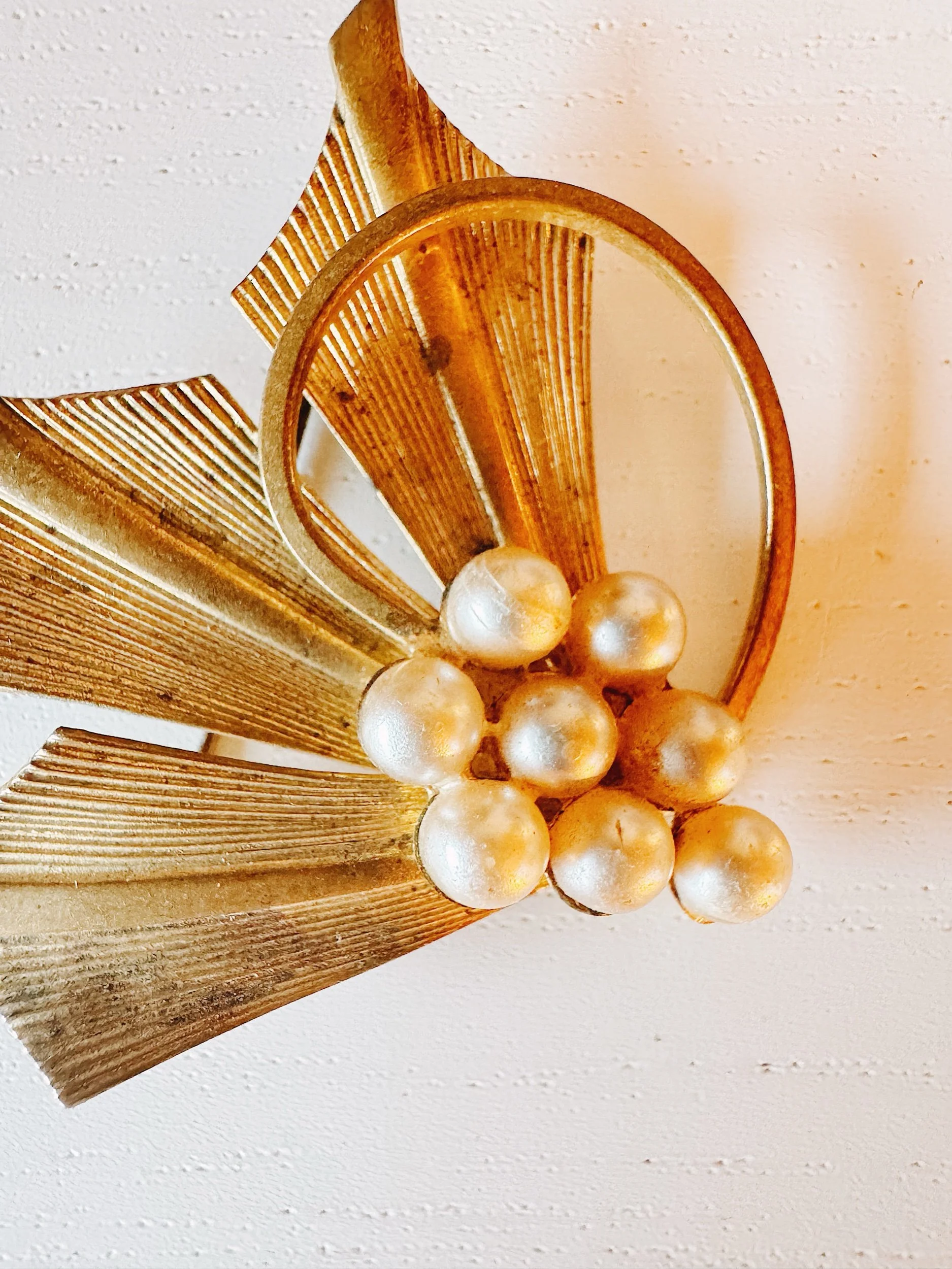 mid century modern brooch