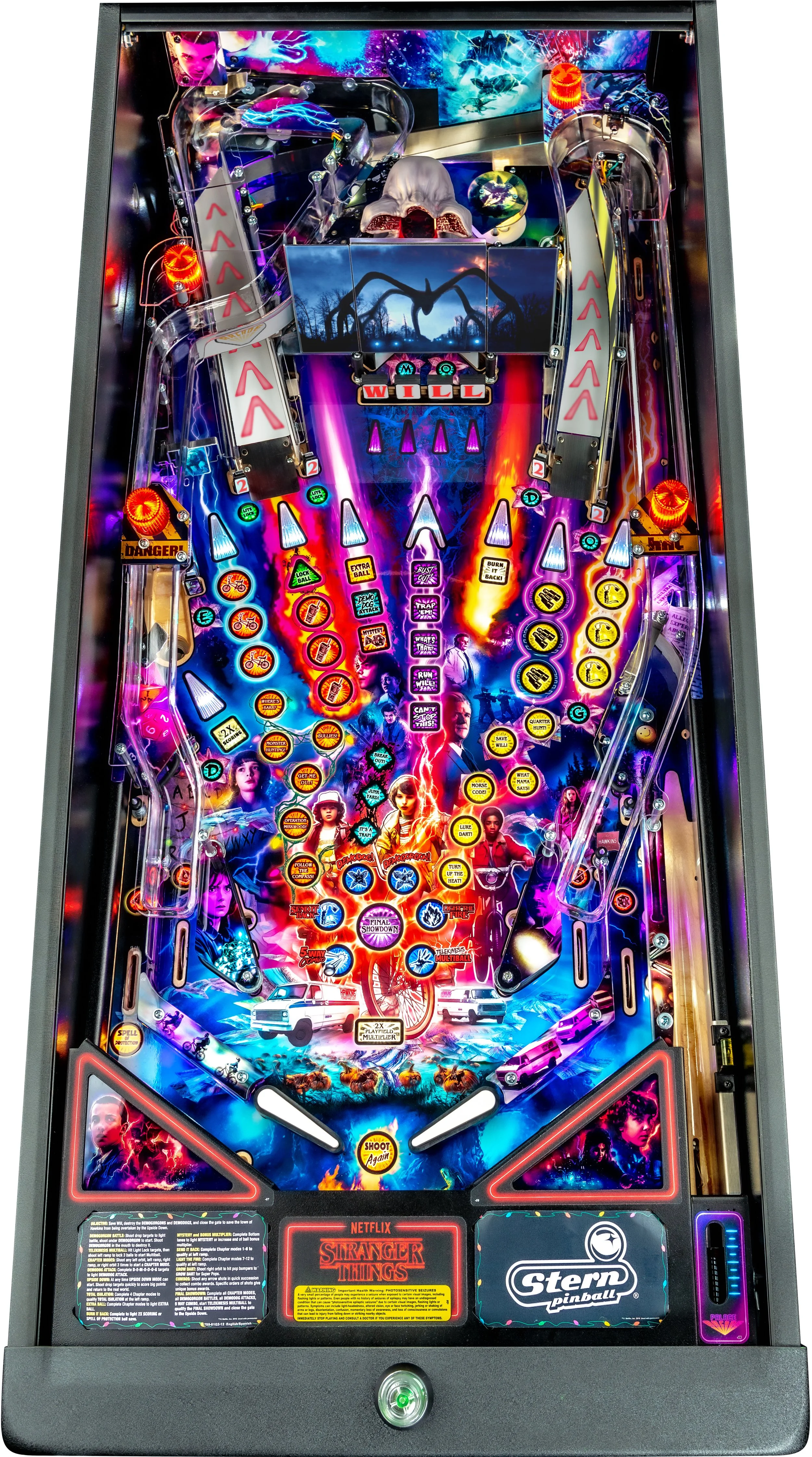 Stranger Things Premium Playfield
