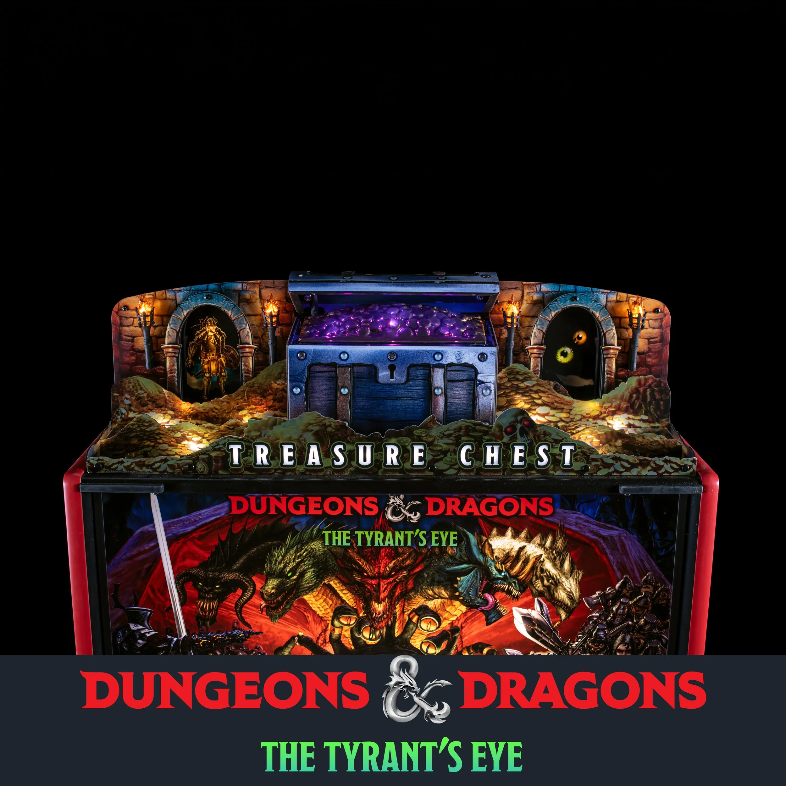 Dungeons & Dragons Pinball Topper - Stern