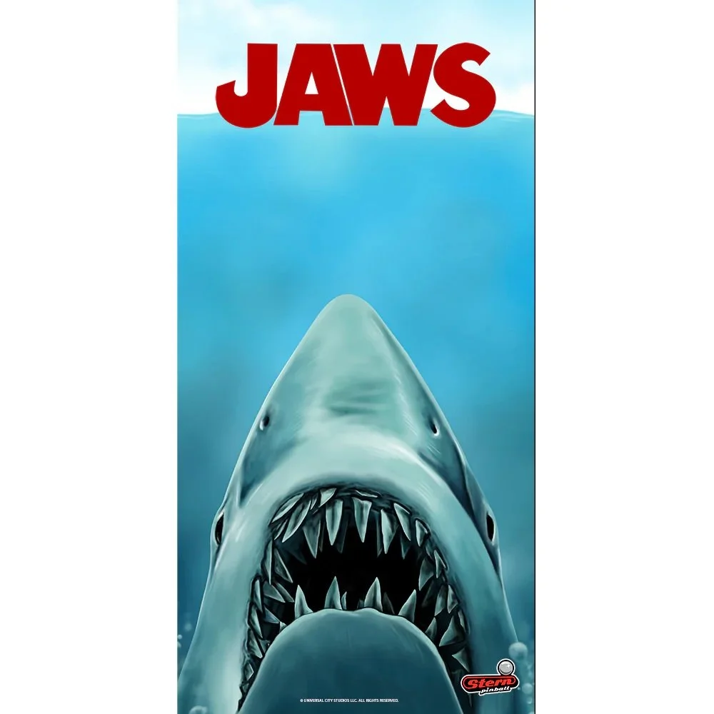 Jaws Pinball Dust Cover - Stern