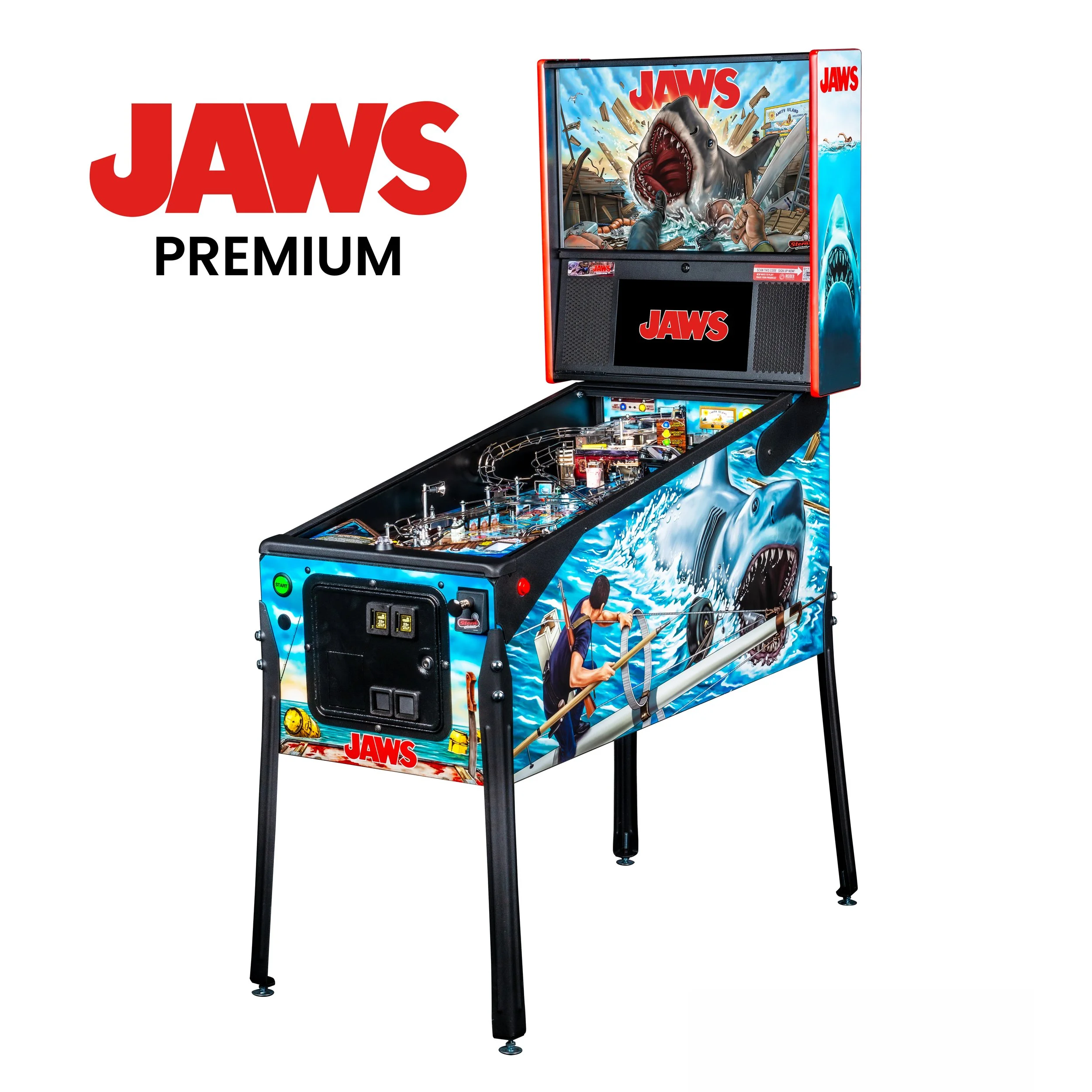 Jaws Premium Pinball - Stern