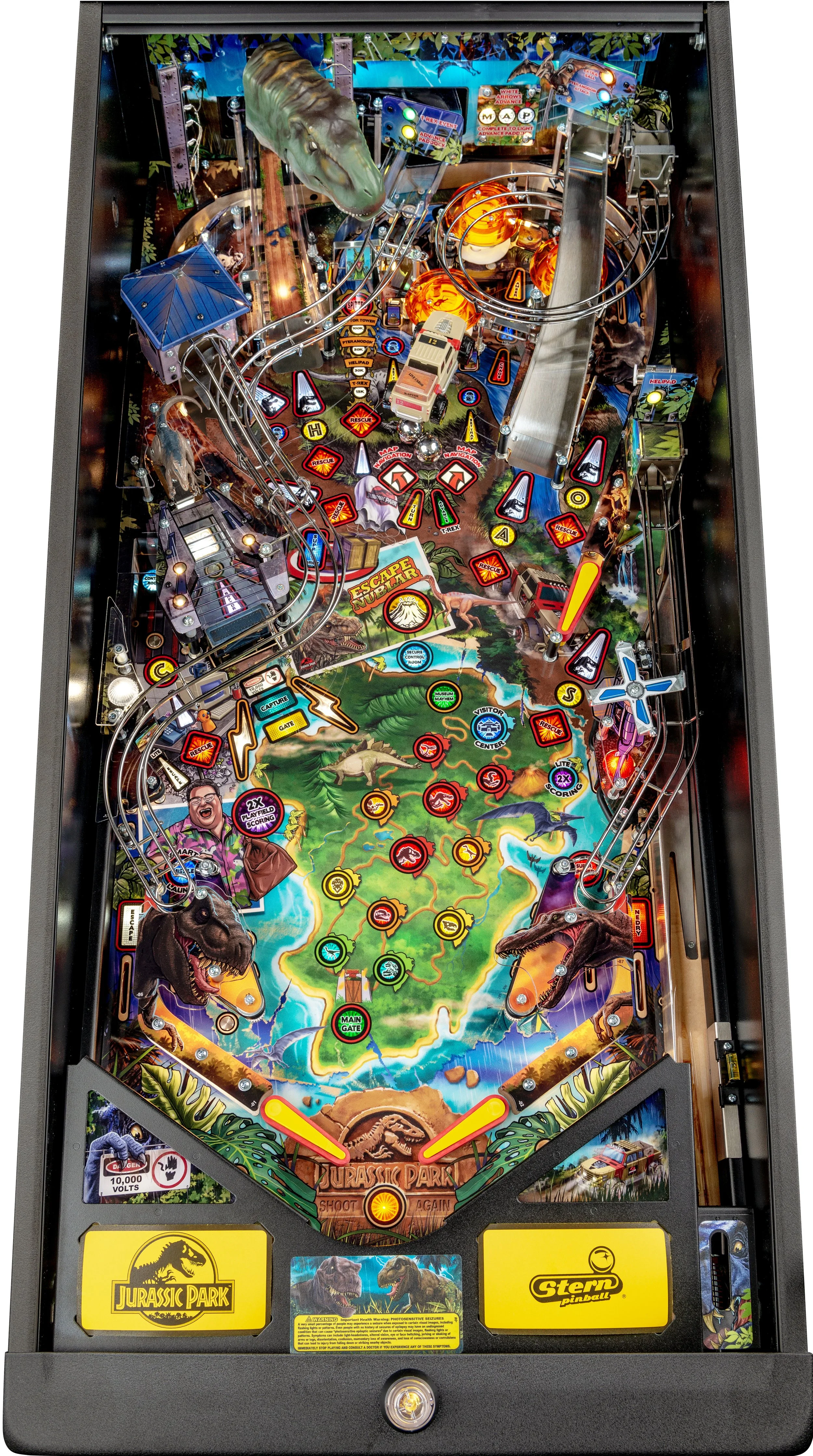 Jurassic Park Premium Pinball Play Field