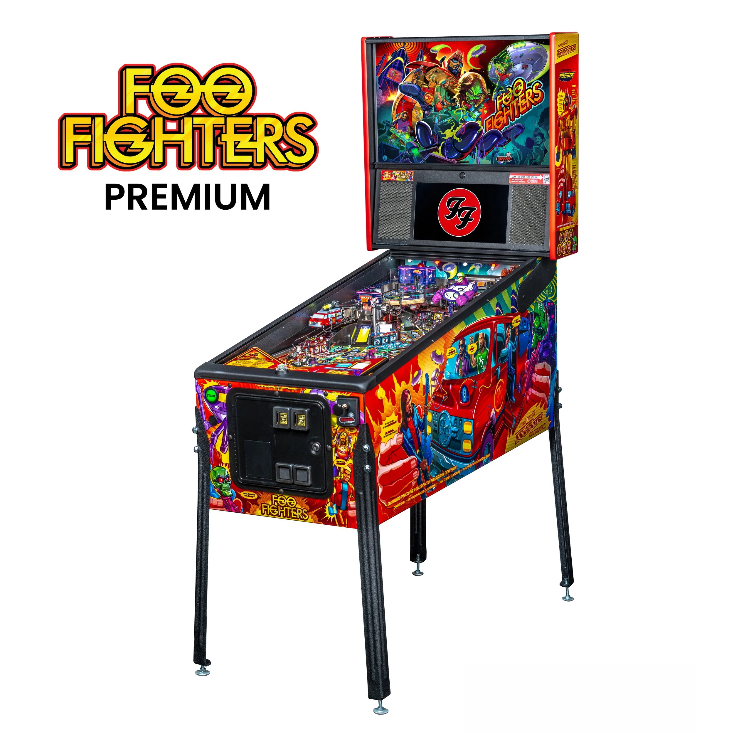 Foo Fighters Premium Pinball - Stern