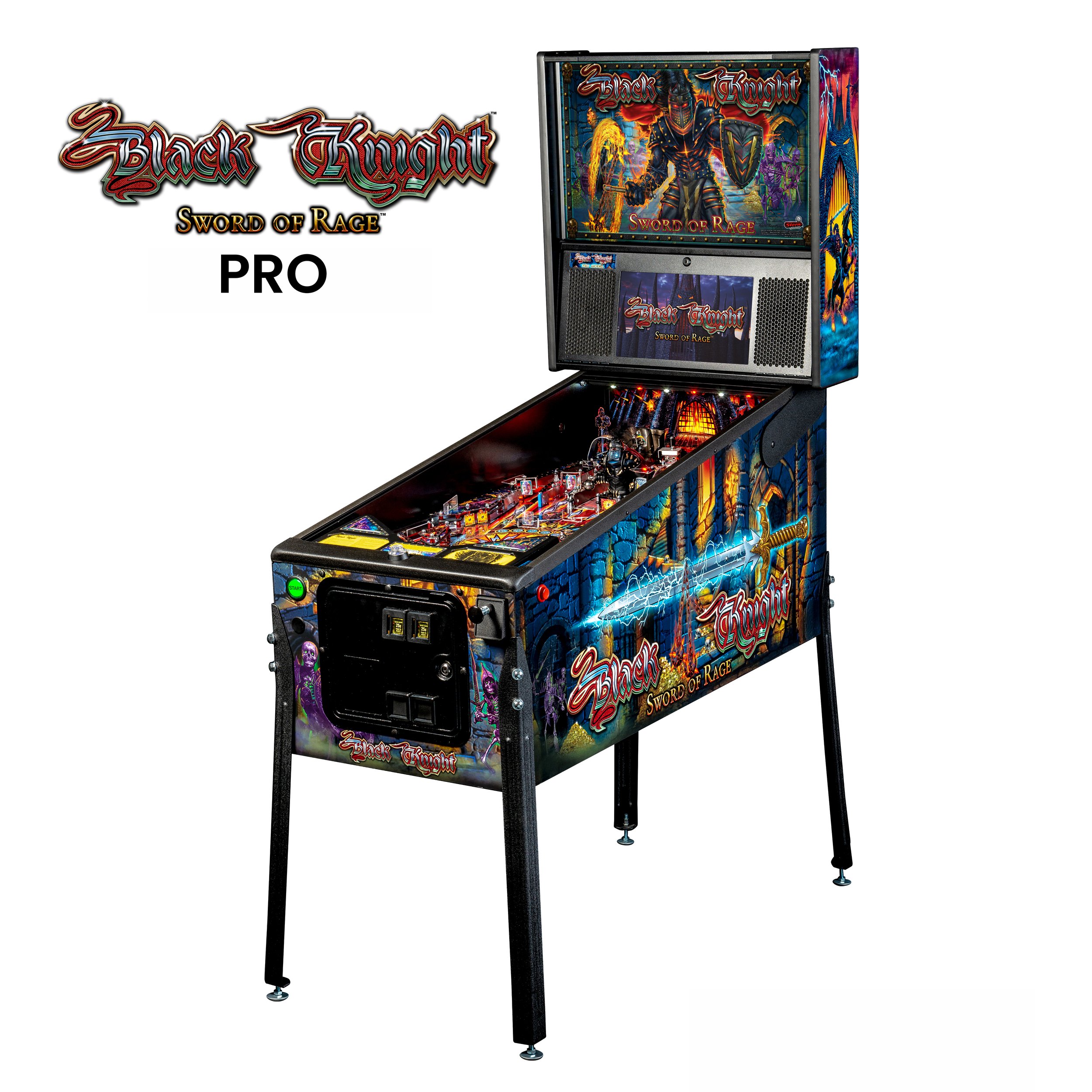 Black Knight: Sword of Rage Pro Pinball - Stern