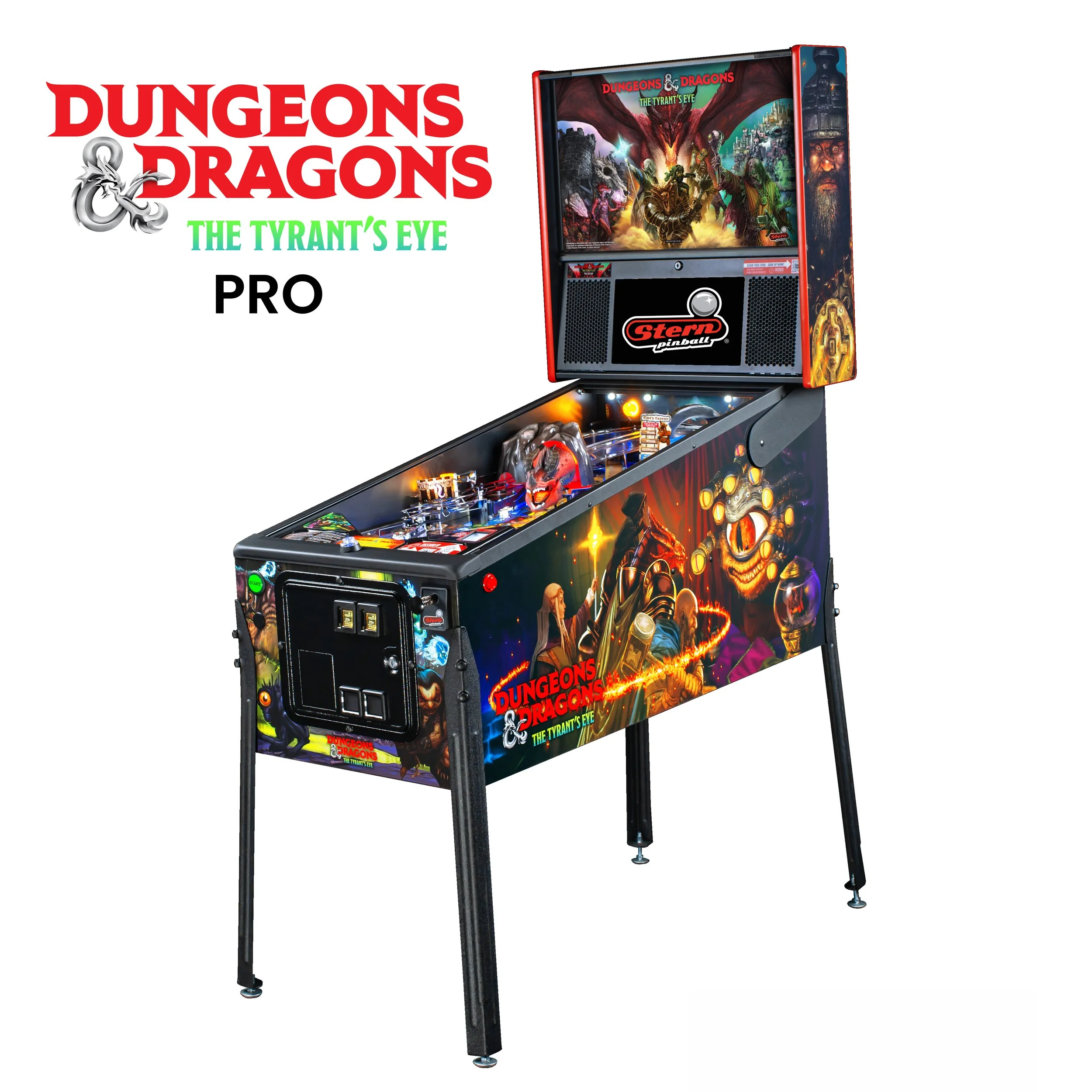 Dungeons & Dragons: The Tyrant's Eye Pro Pinball - Stern