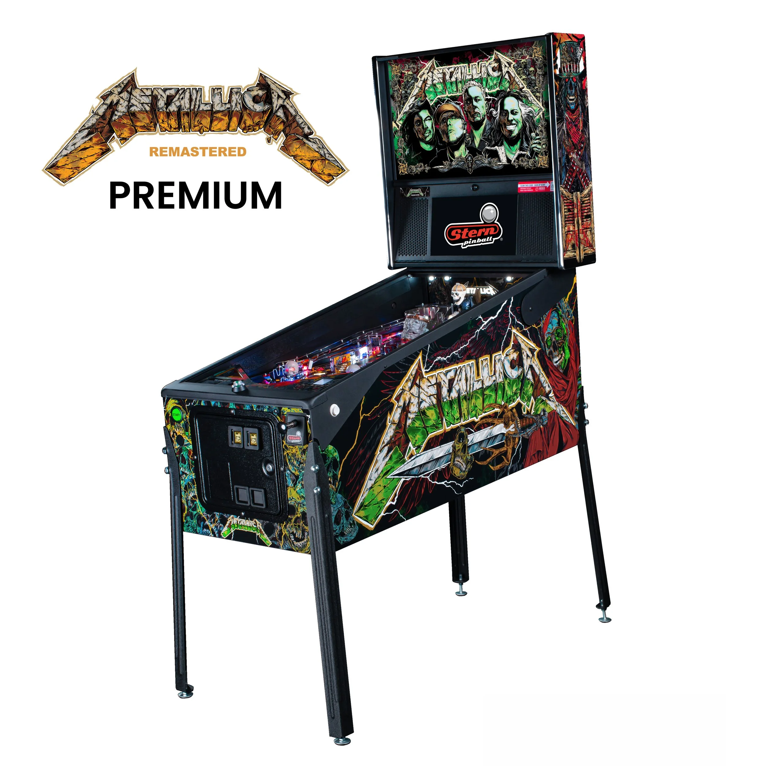 Metallica Remastered Premium Pinball- Stern
