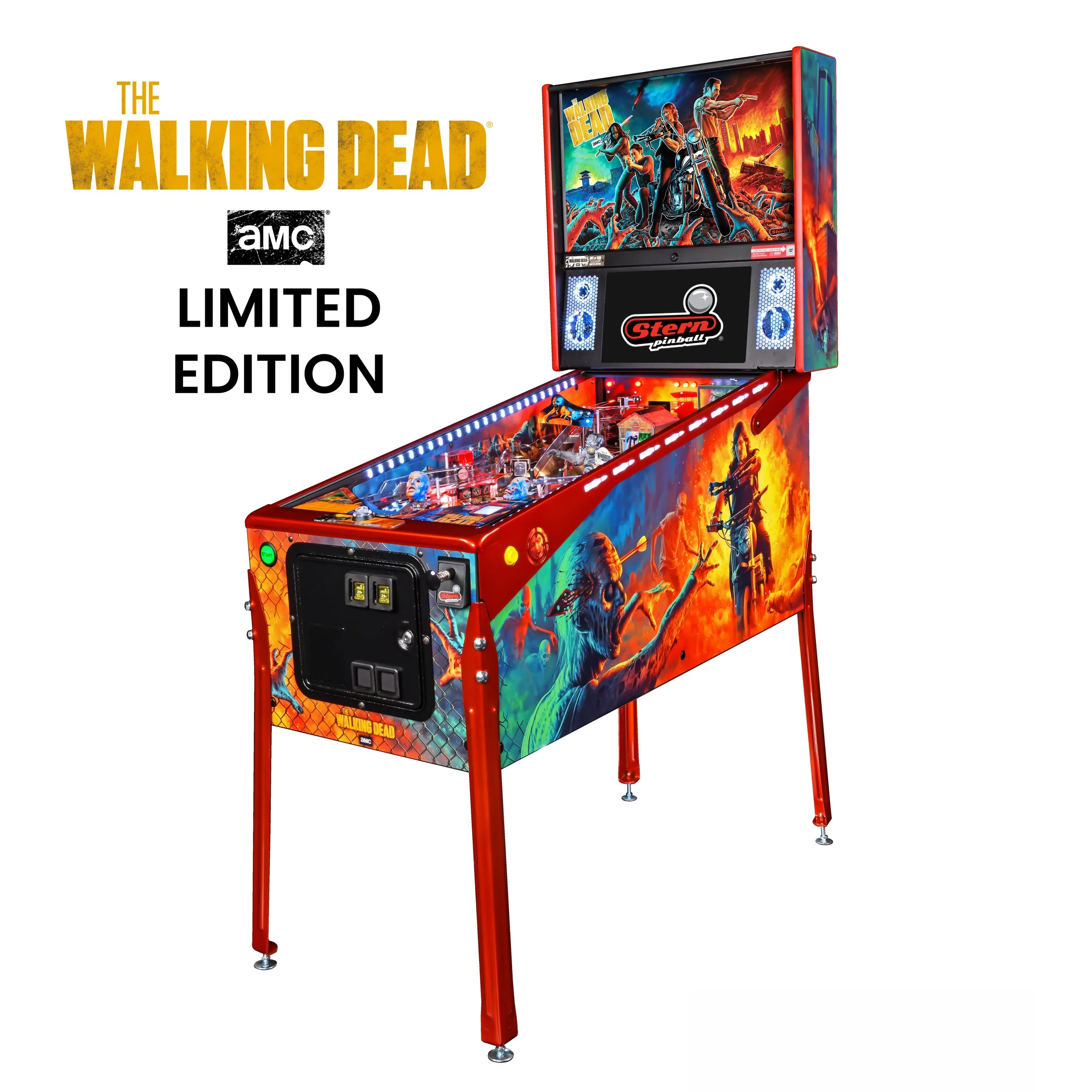 The Walking Dead Remastered Limited Edition Pinball - Stern