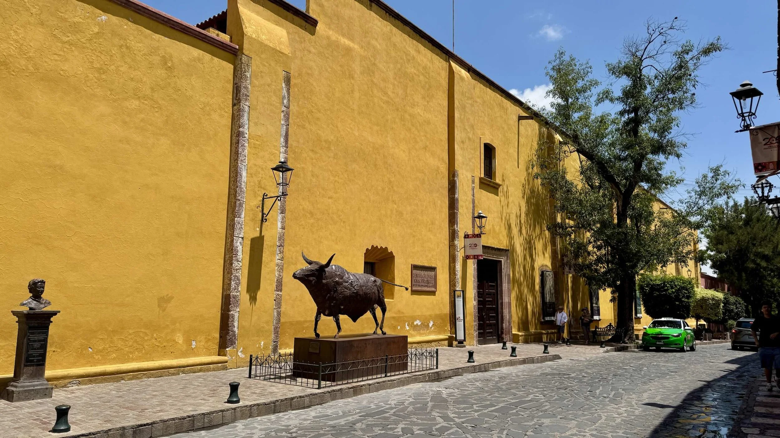 The facade of the Bellas Artes Building in San Miguel de Allende