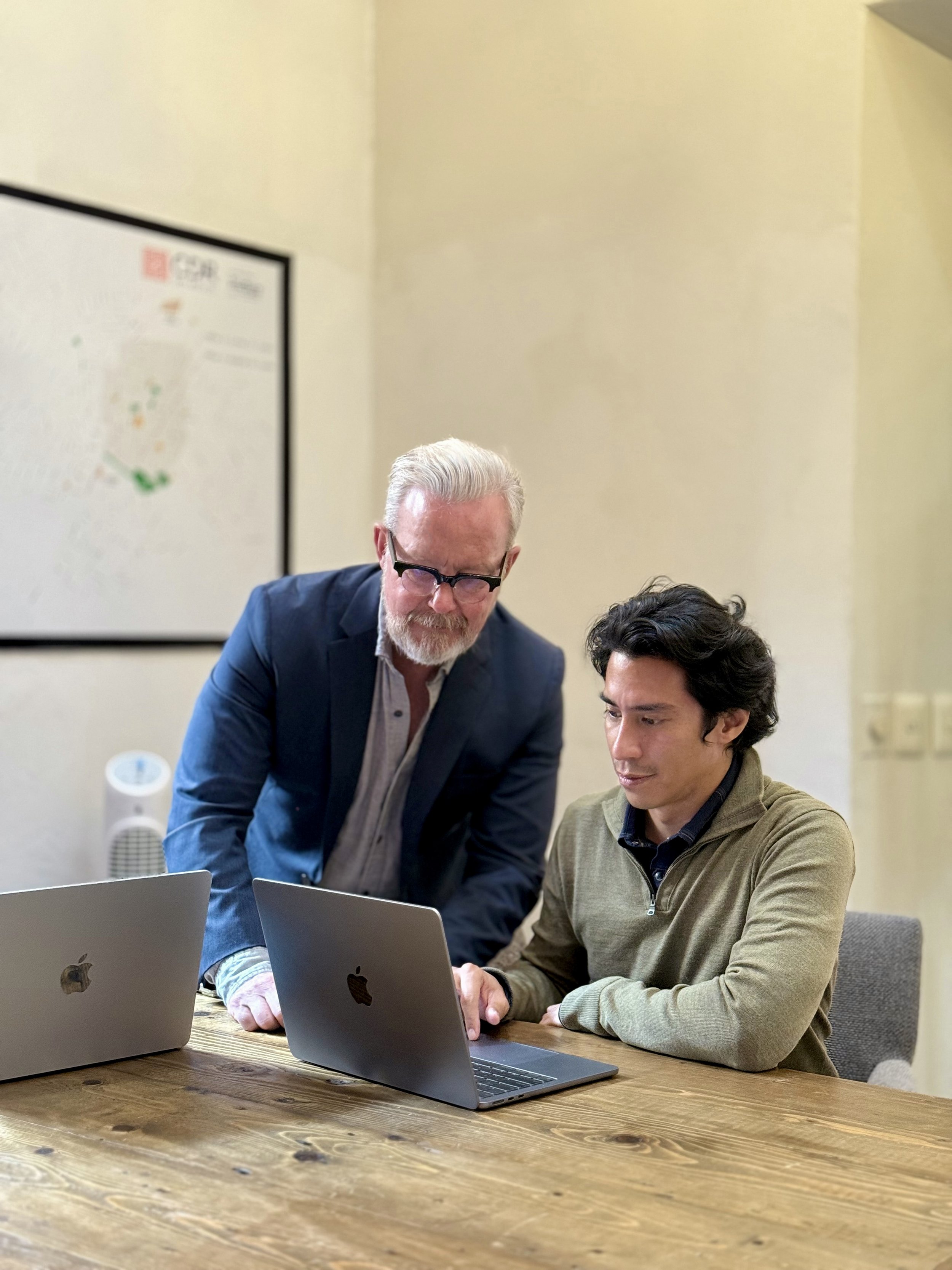 Kiang Chong Ovalle and Glenn Rotton San Miguel Real Estate Agents