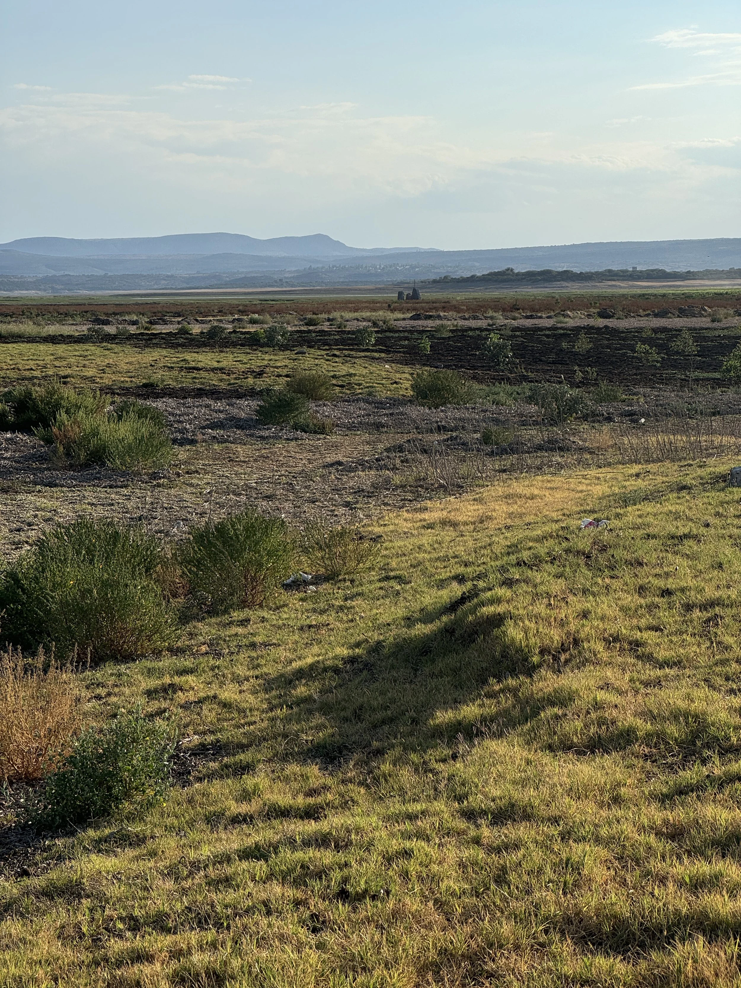 Expansive countryside views near the Presa Allende in Los Frailes San Miguel de Allende