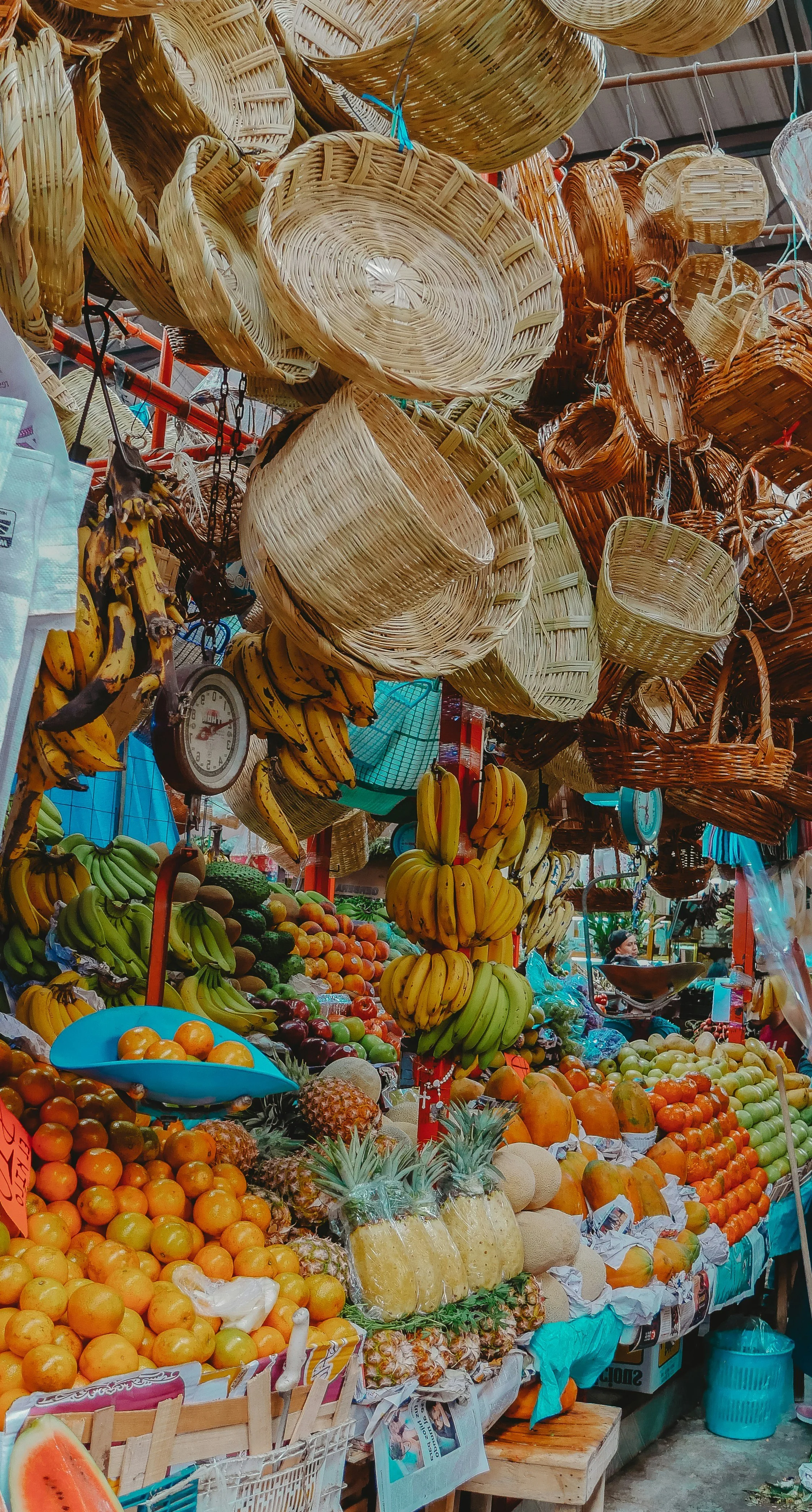 Fresh fruit in the market in San Miguel de Allende