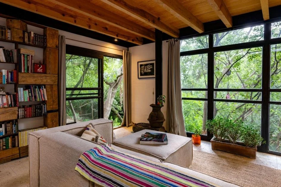 1. Casa Carrizo garden terrace in Atotonilco San Miguel de Allende