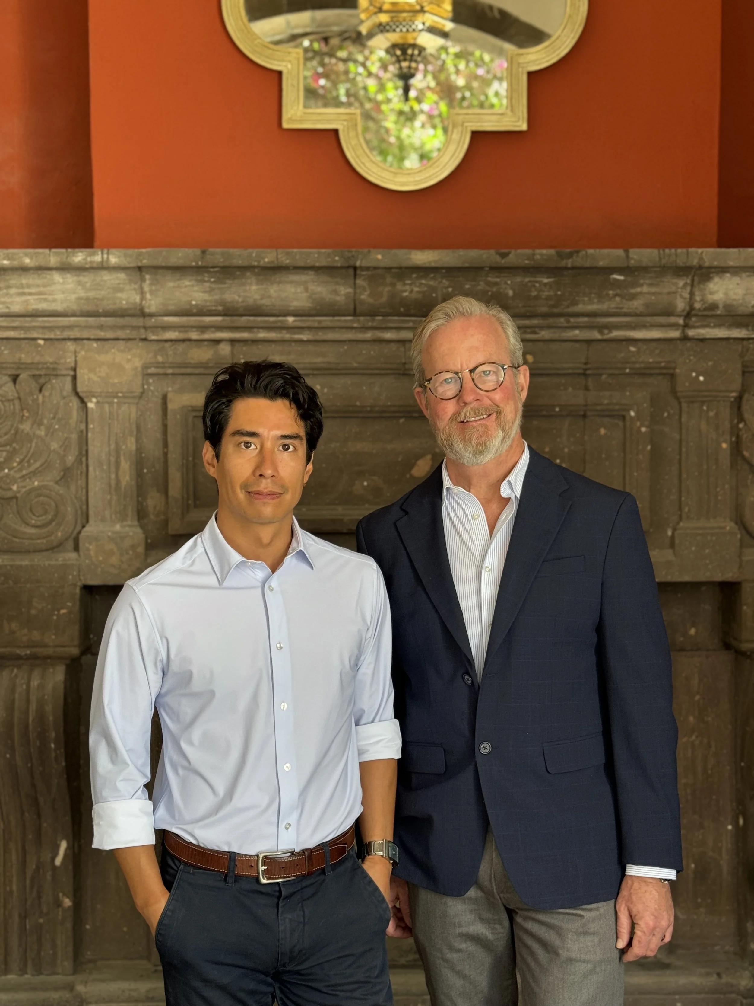 Kiang and Glenn a real estate gay couple living in San Miguel de Allende, Mexico.