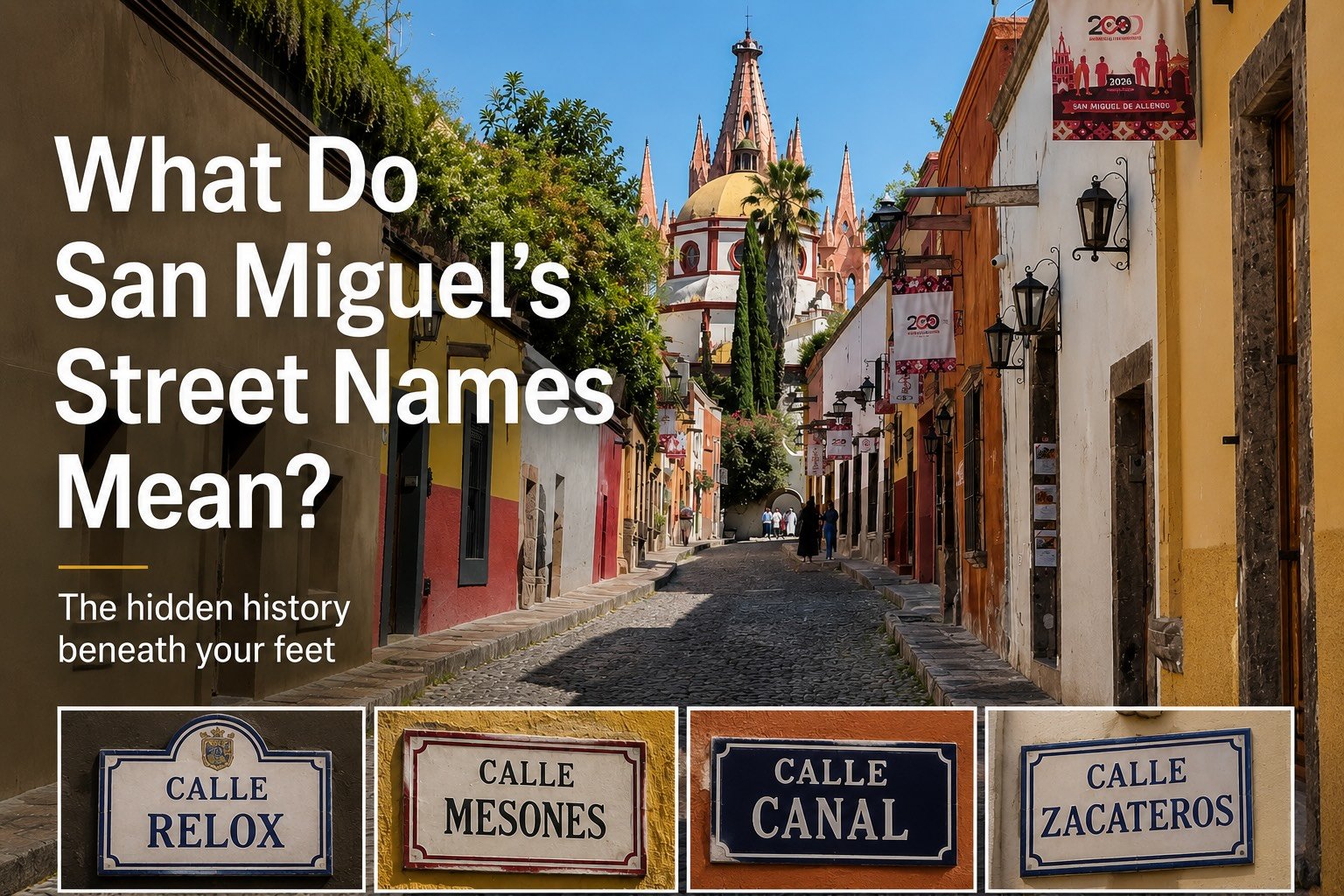 What Do San Miguel’s Street Names Mean? The Hidden History Beneath Your Feet