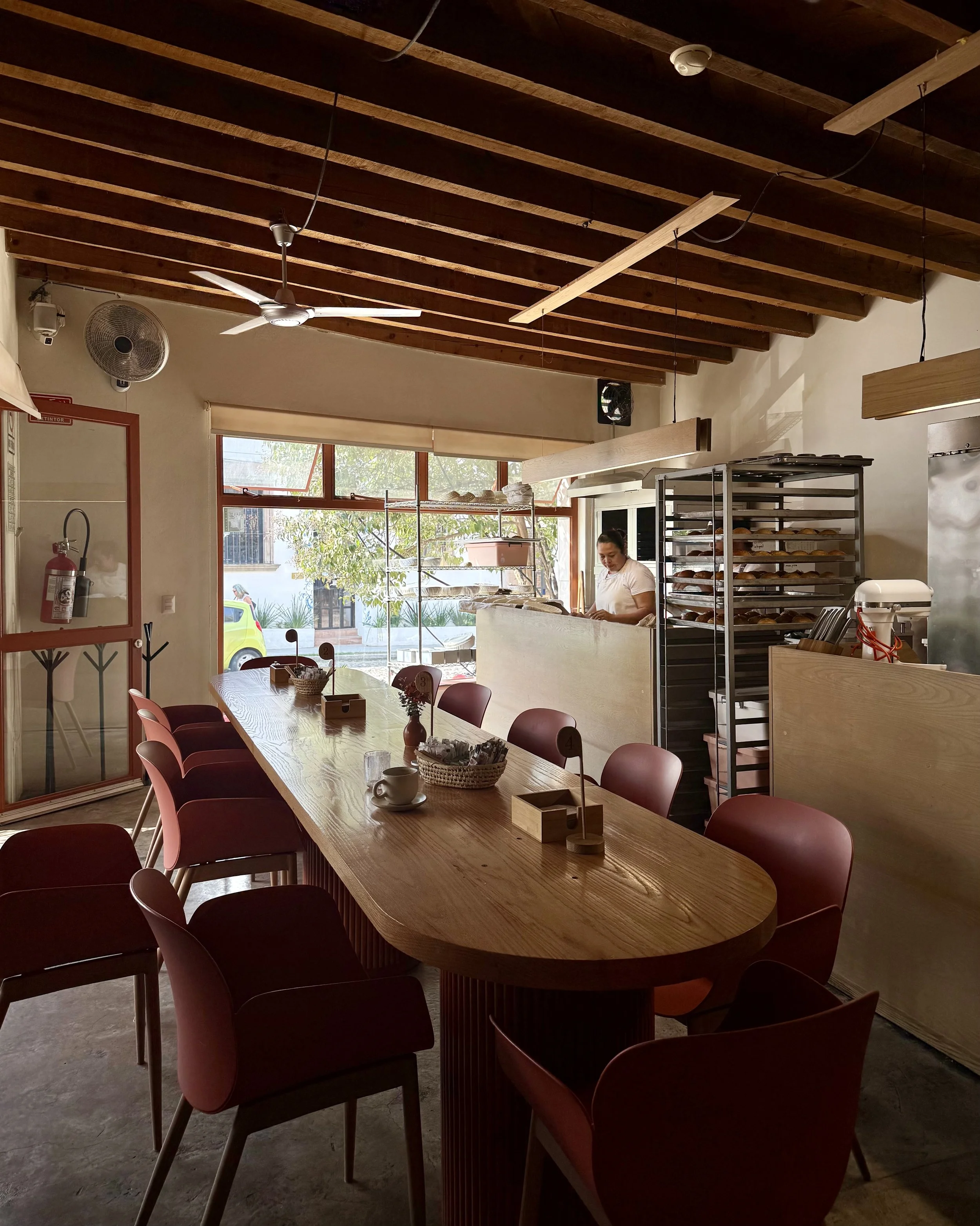 Panina Bakery for breakfast in San Antonio Neighborhood