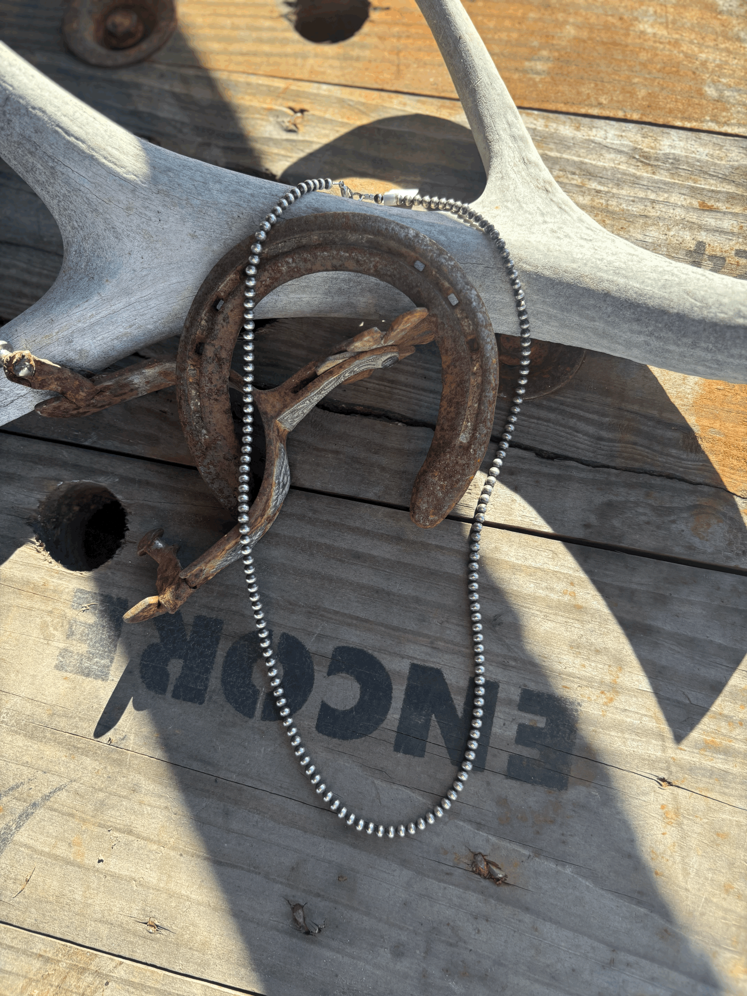 30 inches long  4mm pearls