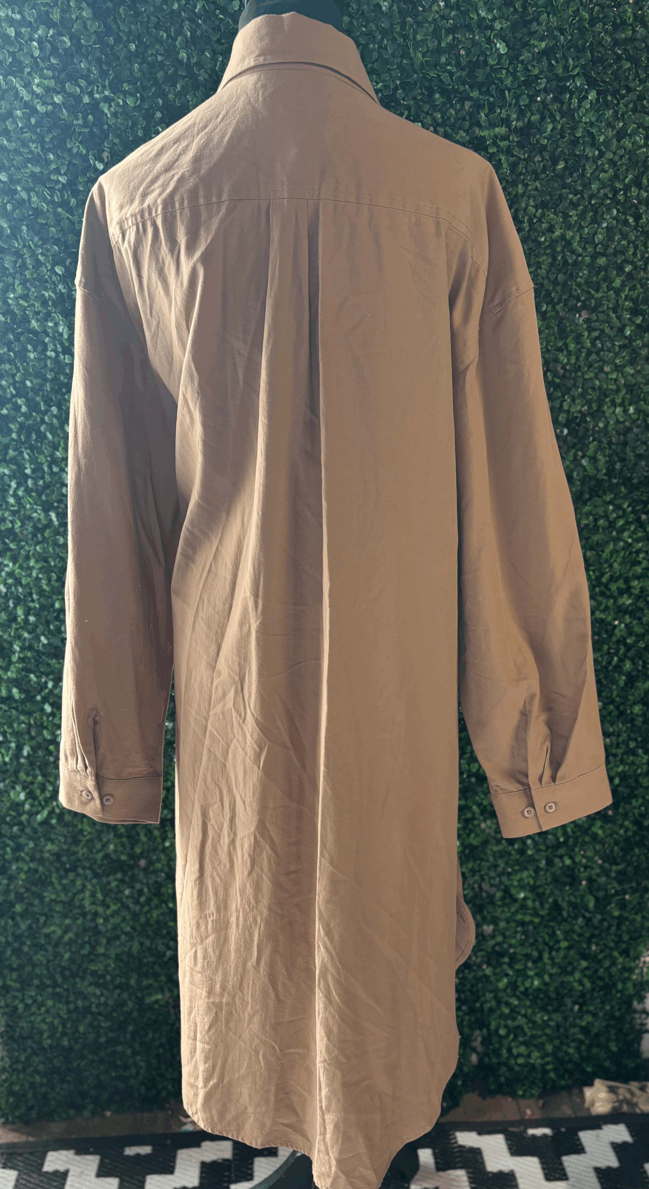 Ava and Viv Button Down Dress