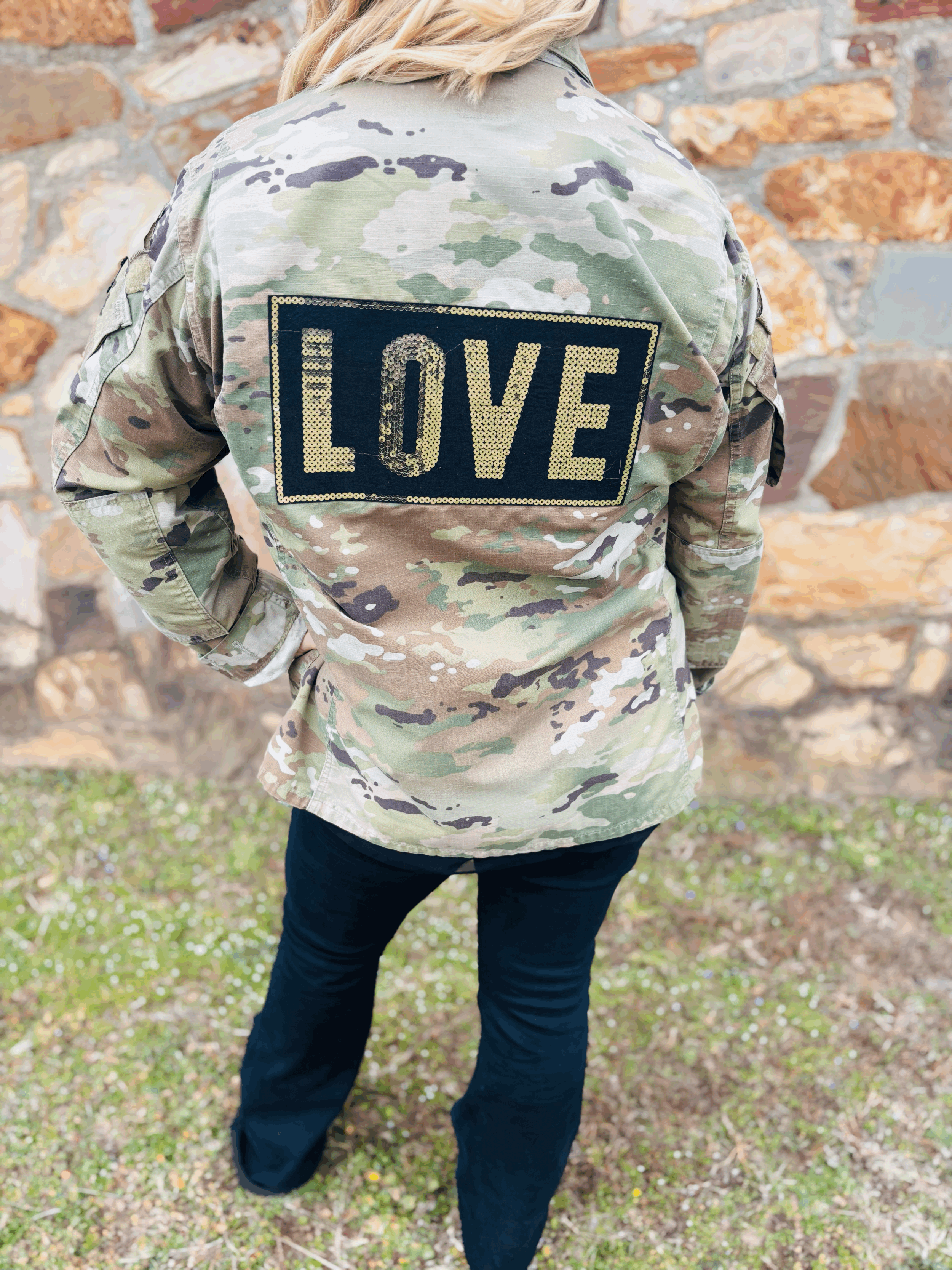 Love Camo Jacket- Medium