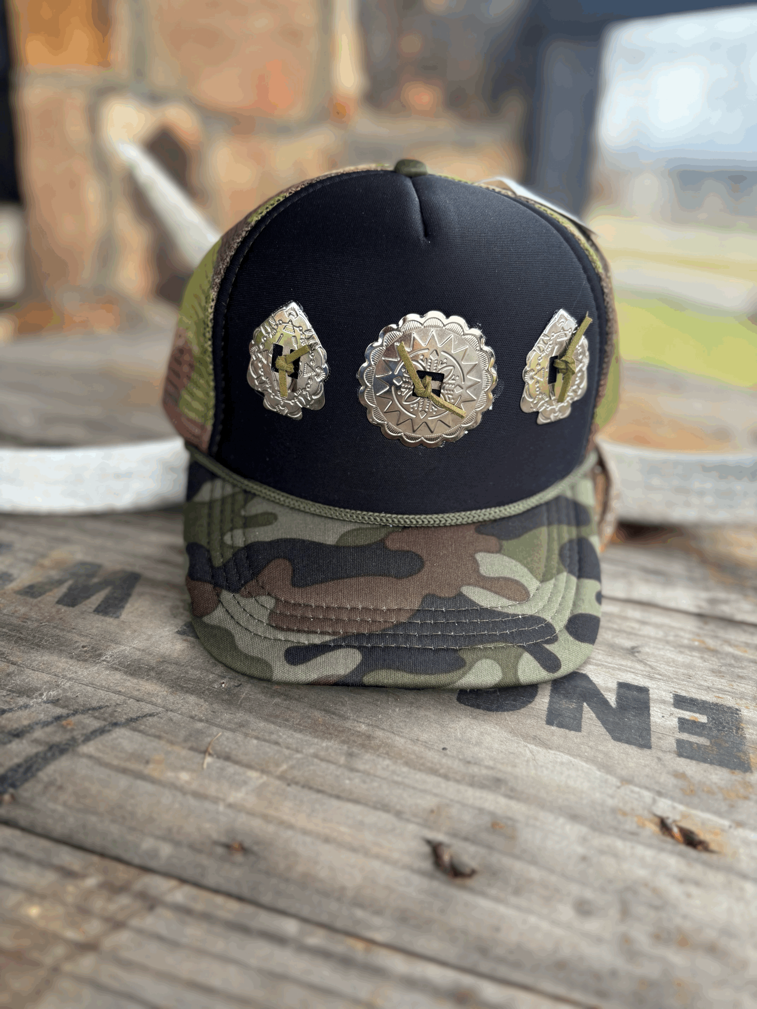 Camoflauge Trucker Hat
