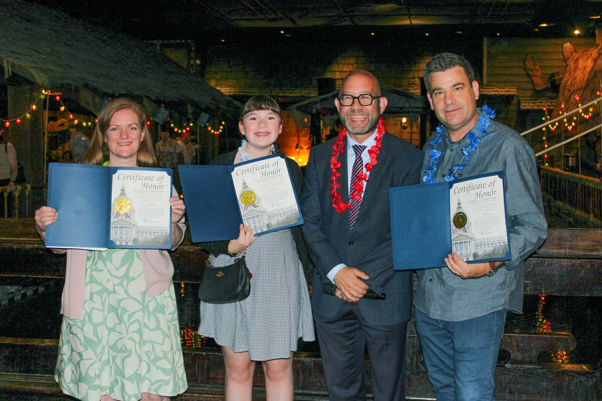 Teamsters Afterschool Fund Cofounders with SF Board of Supervisors President Rafael Mandelman