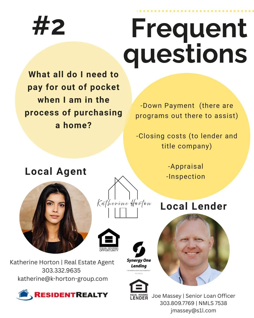 Spreading happy vibes as we continue with my series on the frequently asked questions on lending! 🌟 Today, let&rsquo;s talk about out-of-pocket costs &mdash; remember, not everything can be rolled into the loan, but understanding these details keeps