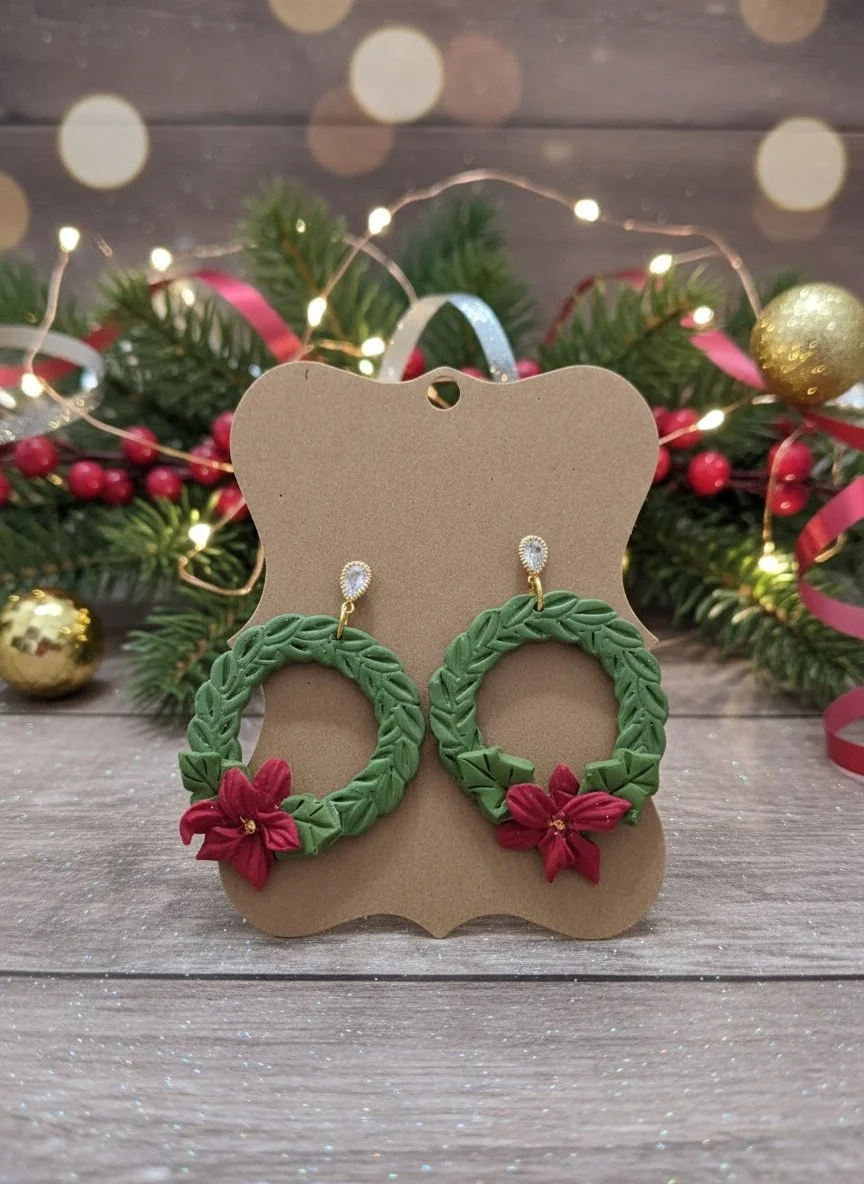 Glamerous Wreath Earrings