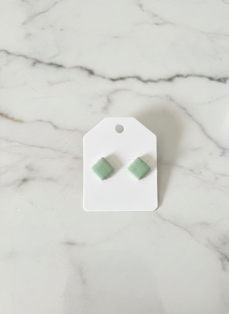 Ocean Side Micro Square Studs