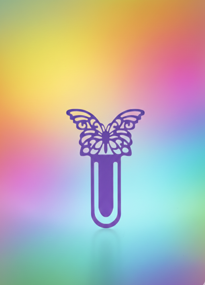 3D Printed Butterfly Bookmark