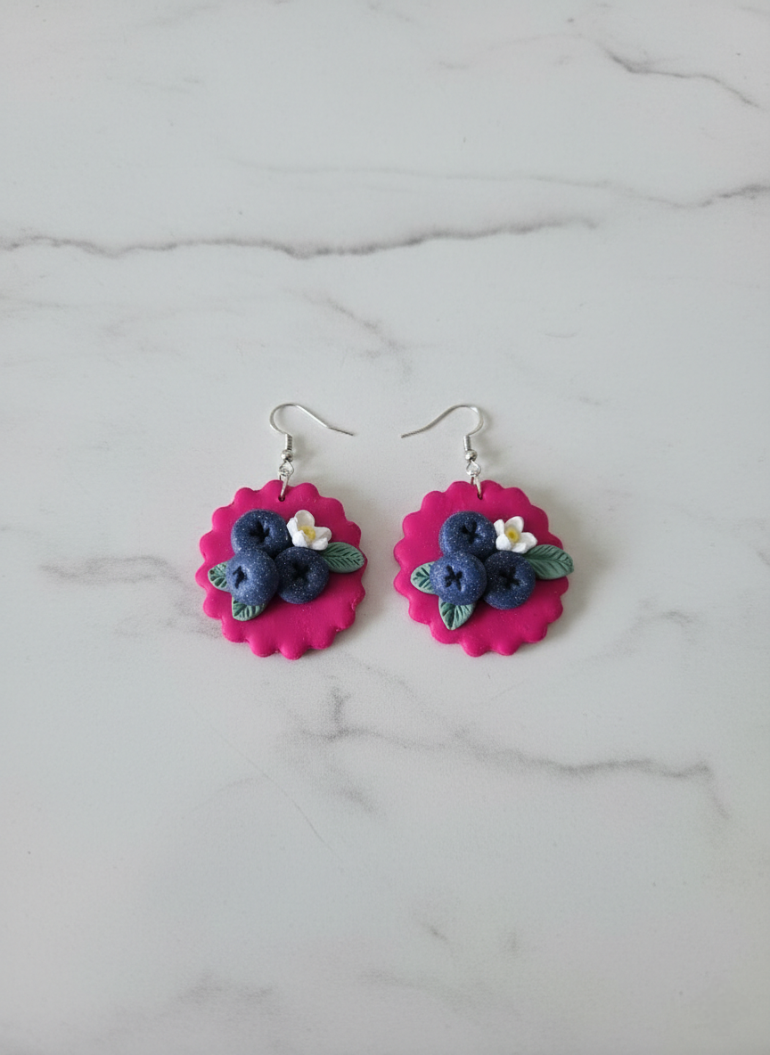 Blueberry Dreams Drop Earrings