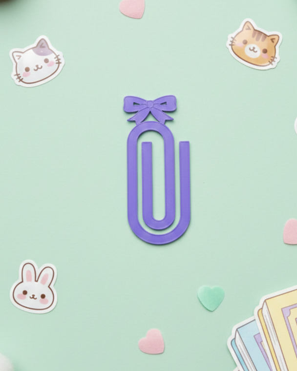 3D Printed Bow Bookmark