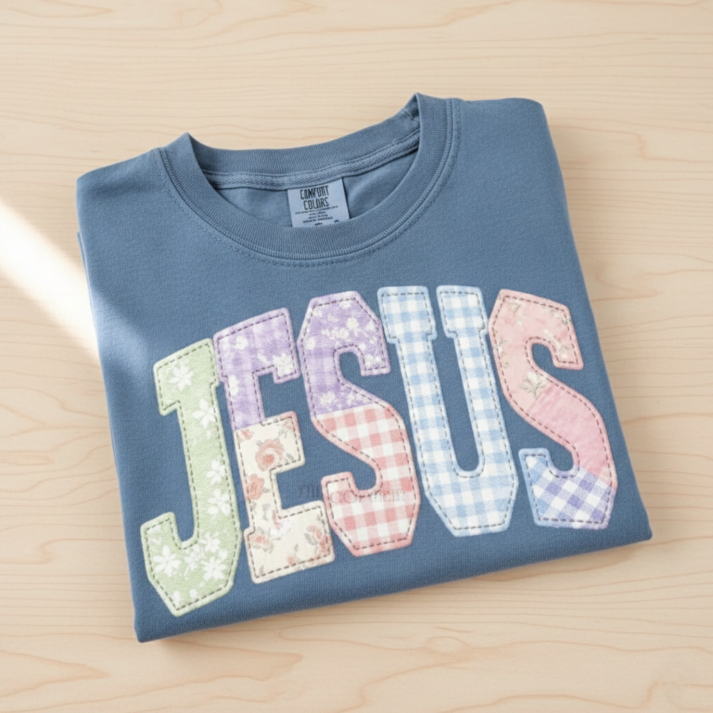 Jesus Patchwork Tee