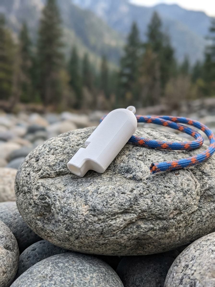 3D Printed Large Whistle