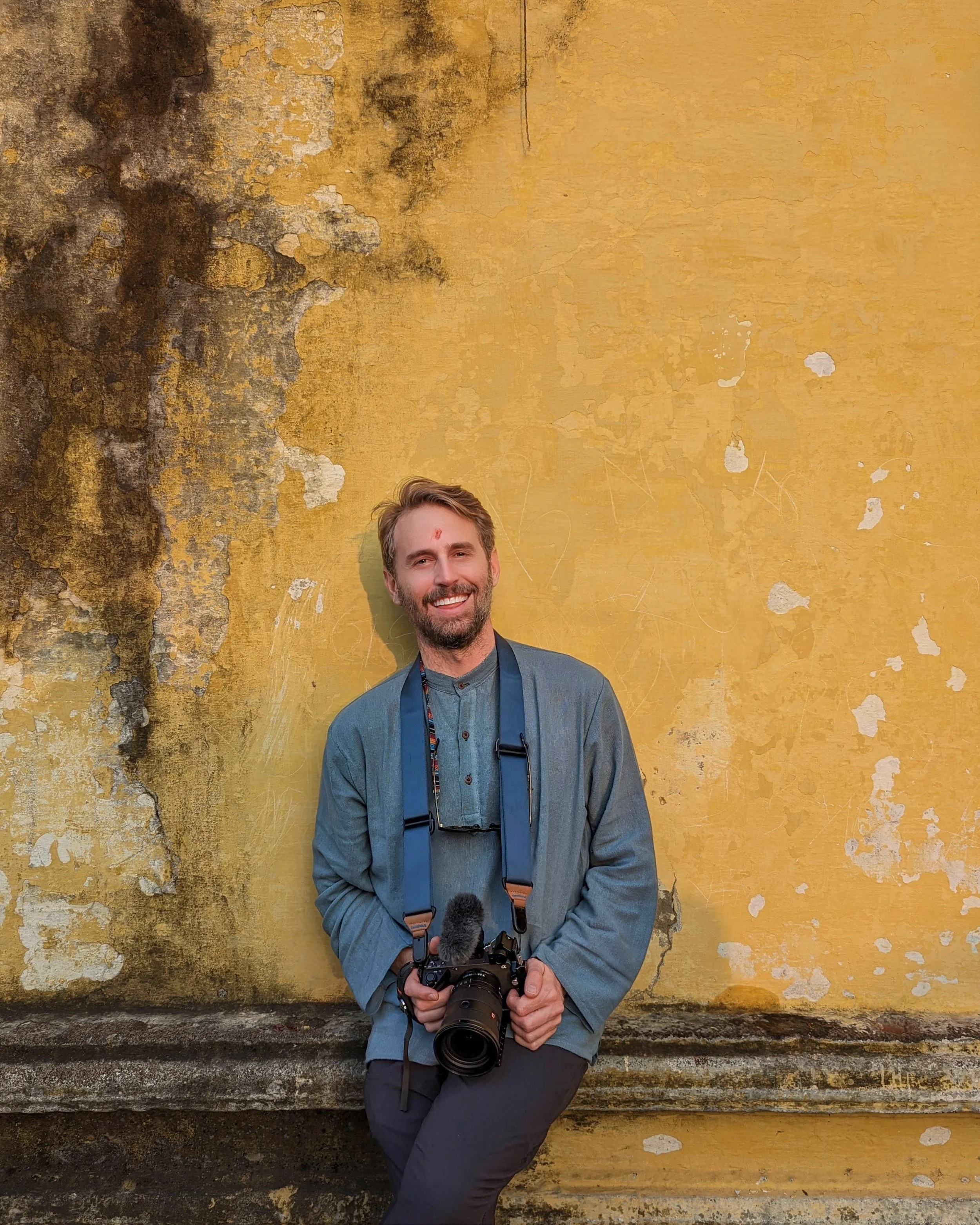 Stuart Williams in Chidambaram, Tamil Nadu